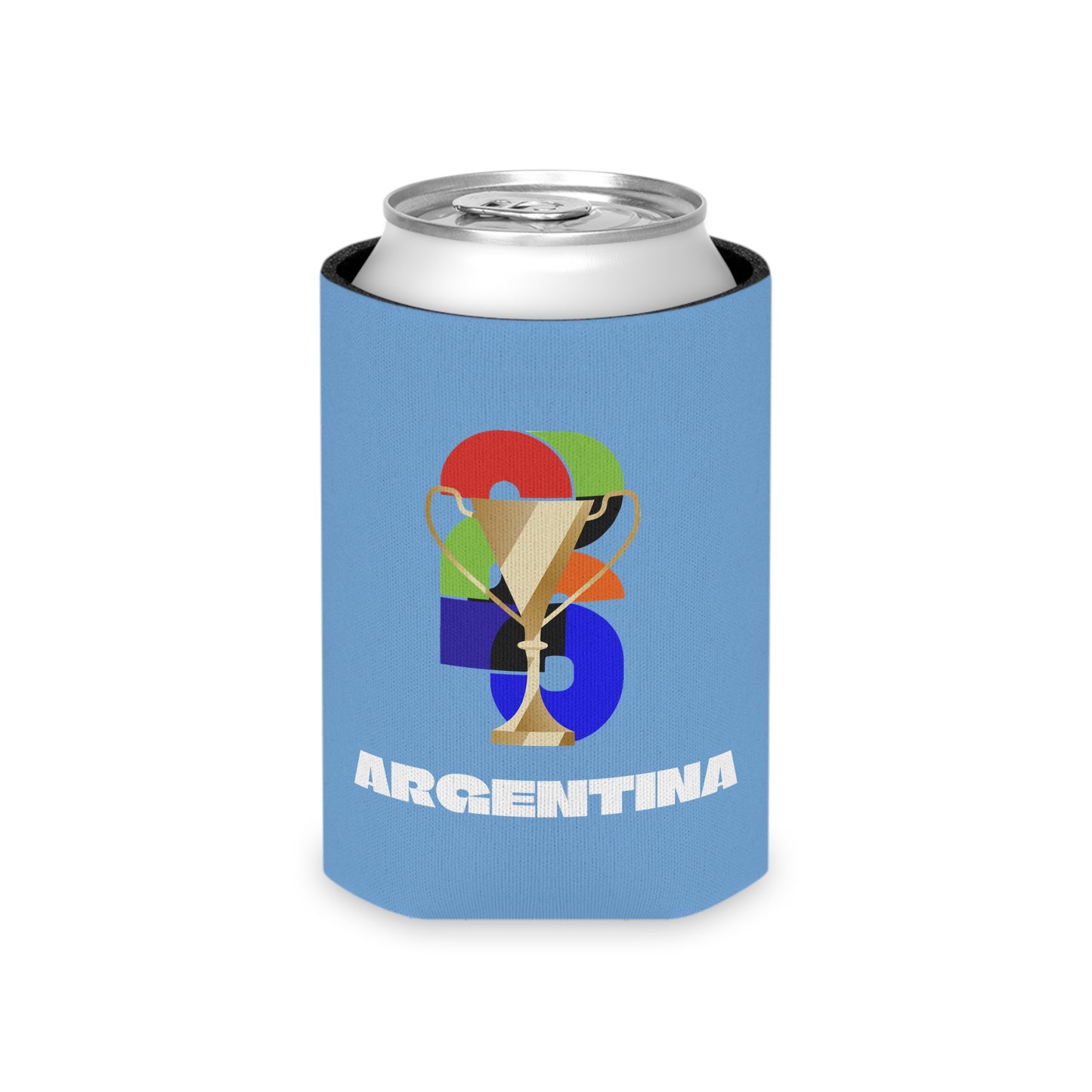 Argentina Soccer Can Cooler - Argentina Football Fan Koozie for Game Day (2026)