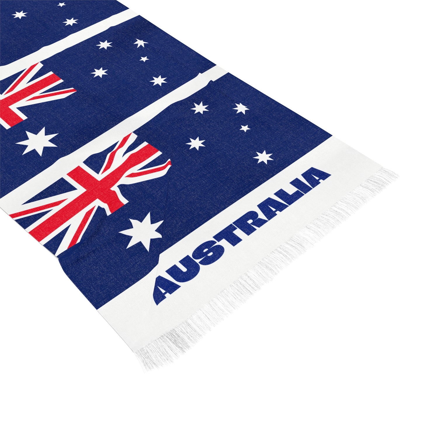 Australia Soccer Scarf - Australia Football Supporter Scarf with Flag (2026)