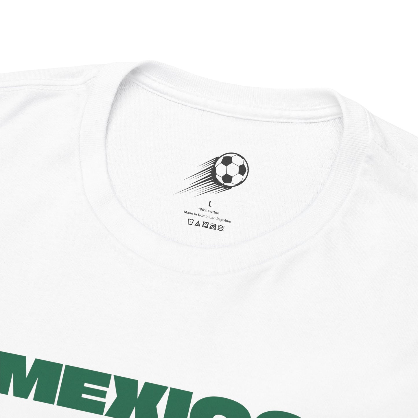 Mexico Football T-Shirt - Unisex Mexico Soccer Fan Tee with Flag (2026)