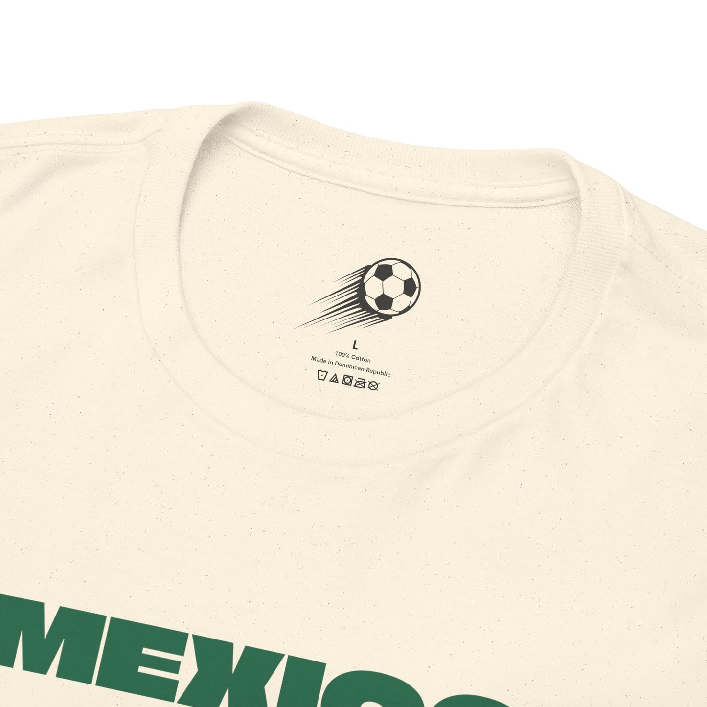 Mexico Football T-Shirt - Unisex Mexico Soccer Fan Tee with Flag (2026)