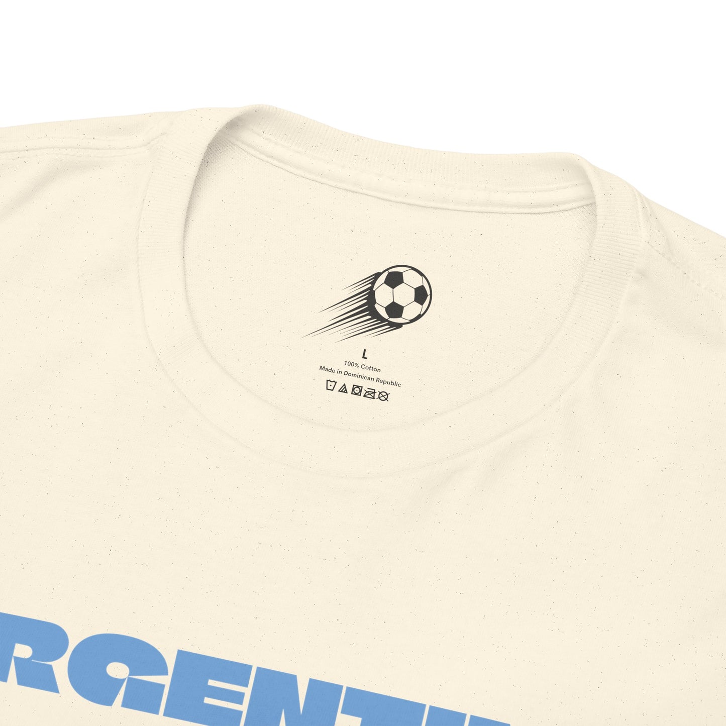 Argentina Football T-Shirt - Unisex Argentina Soccer Fan Tee with Flag (2026)