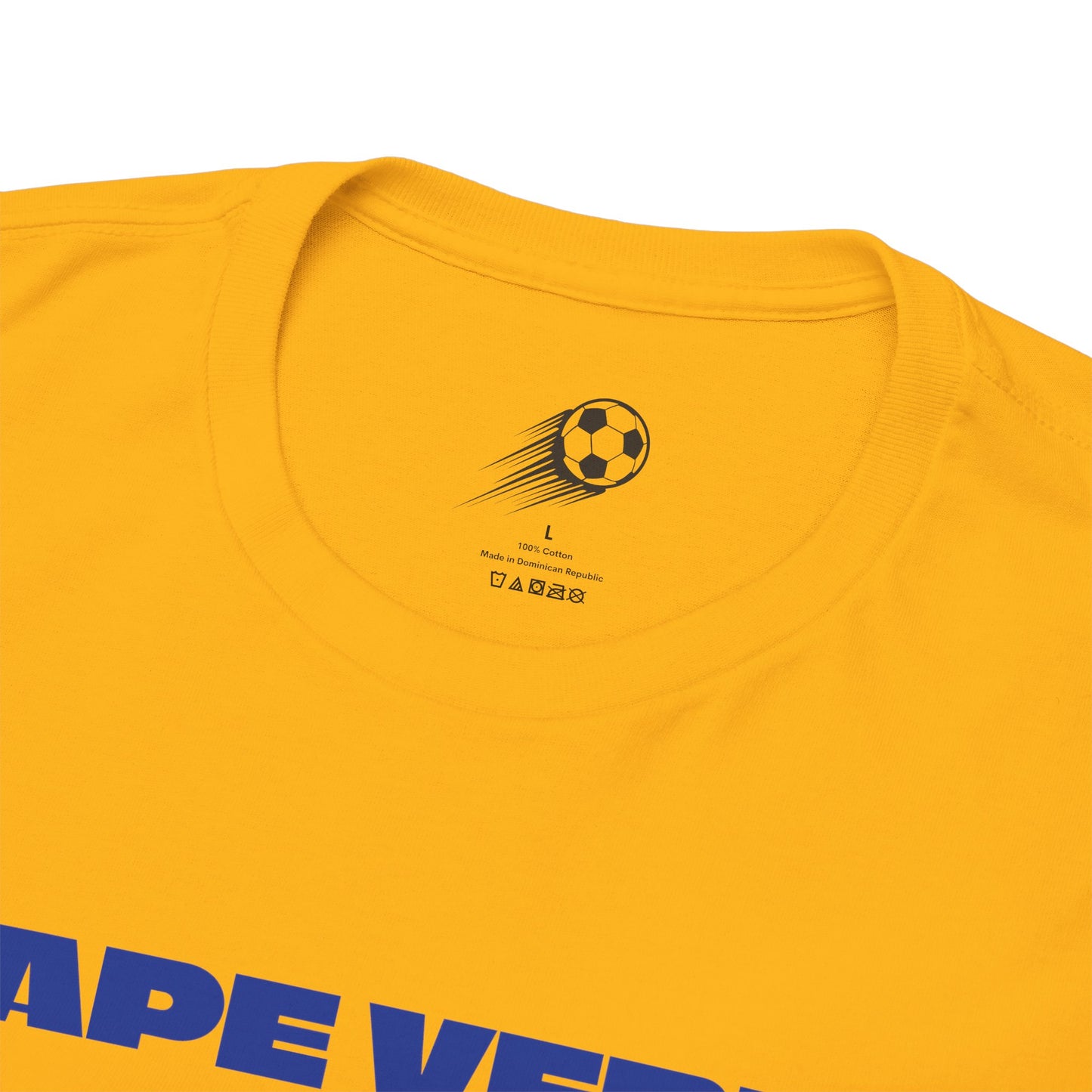 Cape Verde Football T-Shirt - Unisex Cape Verde Soccer Fan Tee with Flag (2026)