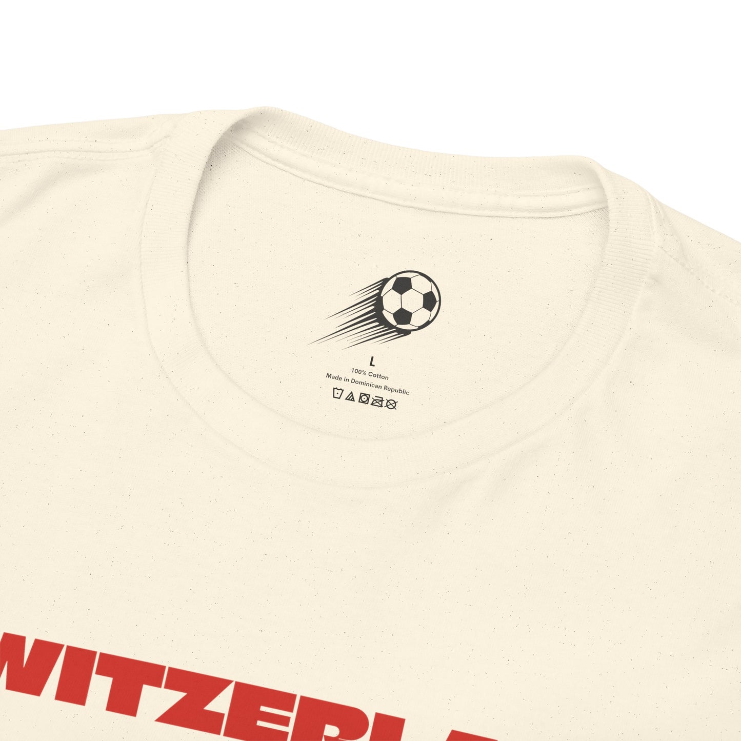 Switzerland Football T-Shirt - Unisex Switzerland Soccer Fan Tee with Flag (2026)