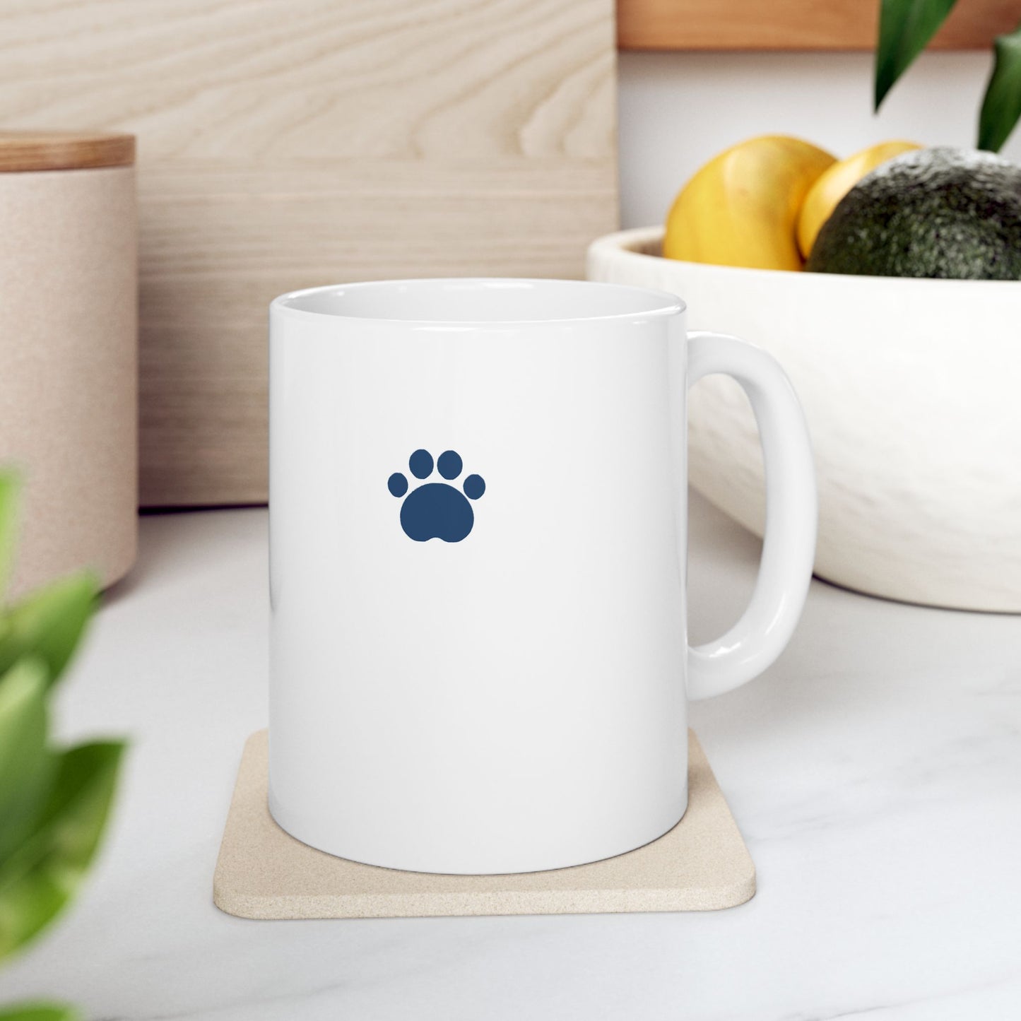 Ceramic Mug, Funny Pet Lover Gift, Dog Dad Coffee Cup, 11oz/15oz