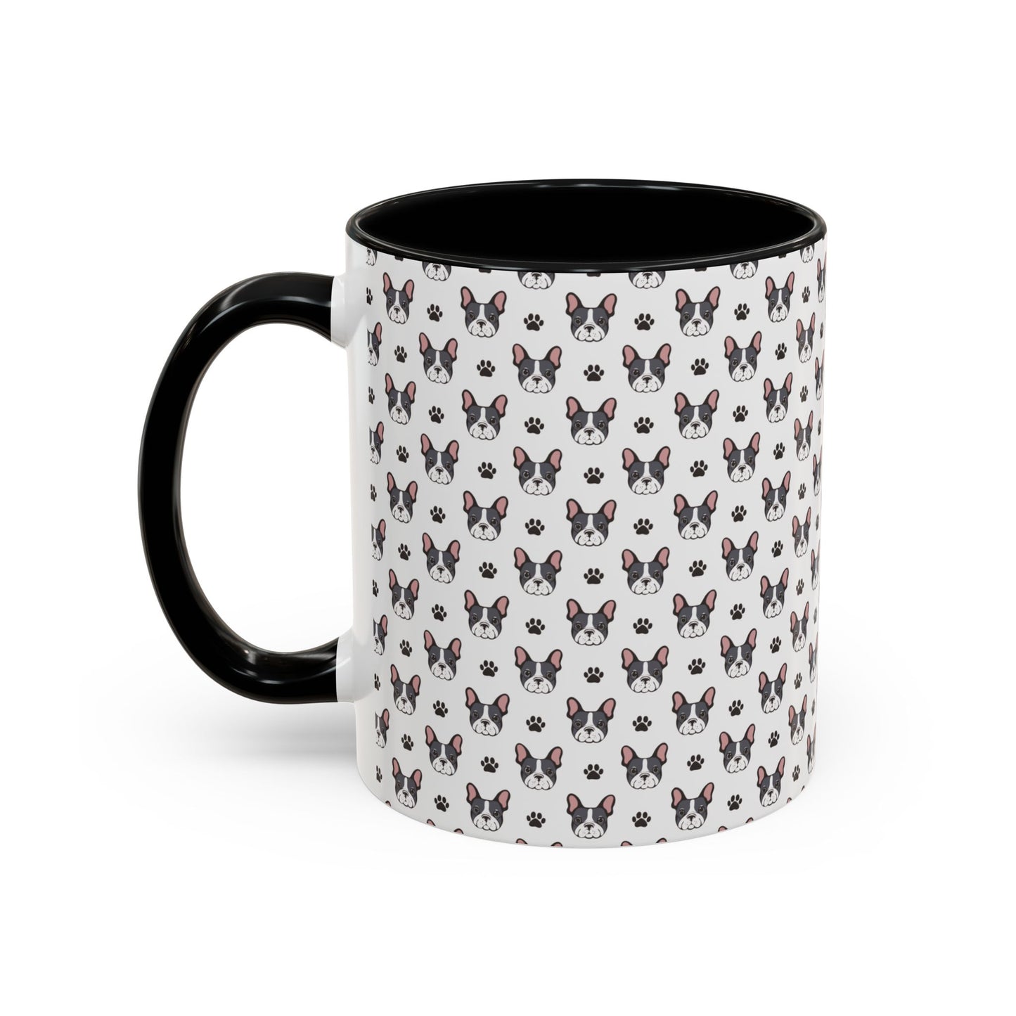 Cute French Bulldog Accent Coffee Mug | Pet Lover Gift, Animal Mug, Dog Lover Coffee Cup, Gift for Dog Owners, Frenchie Design