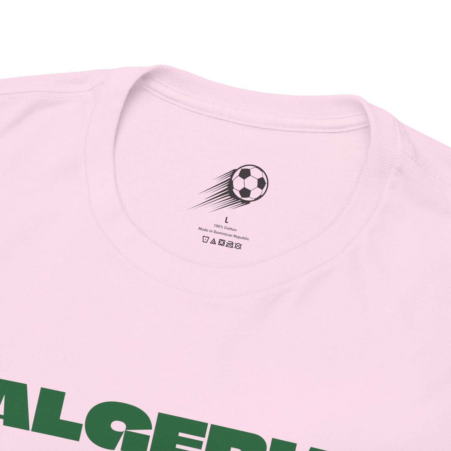 Algeria Football T-Shirt - Unisex Algeria Soccer Fan Tee with Flag (2026)