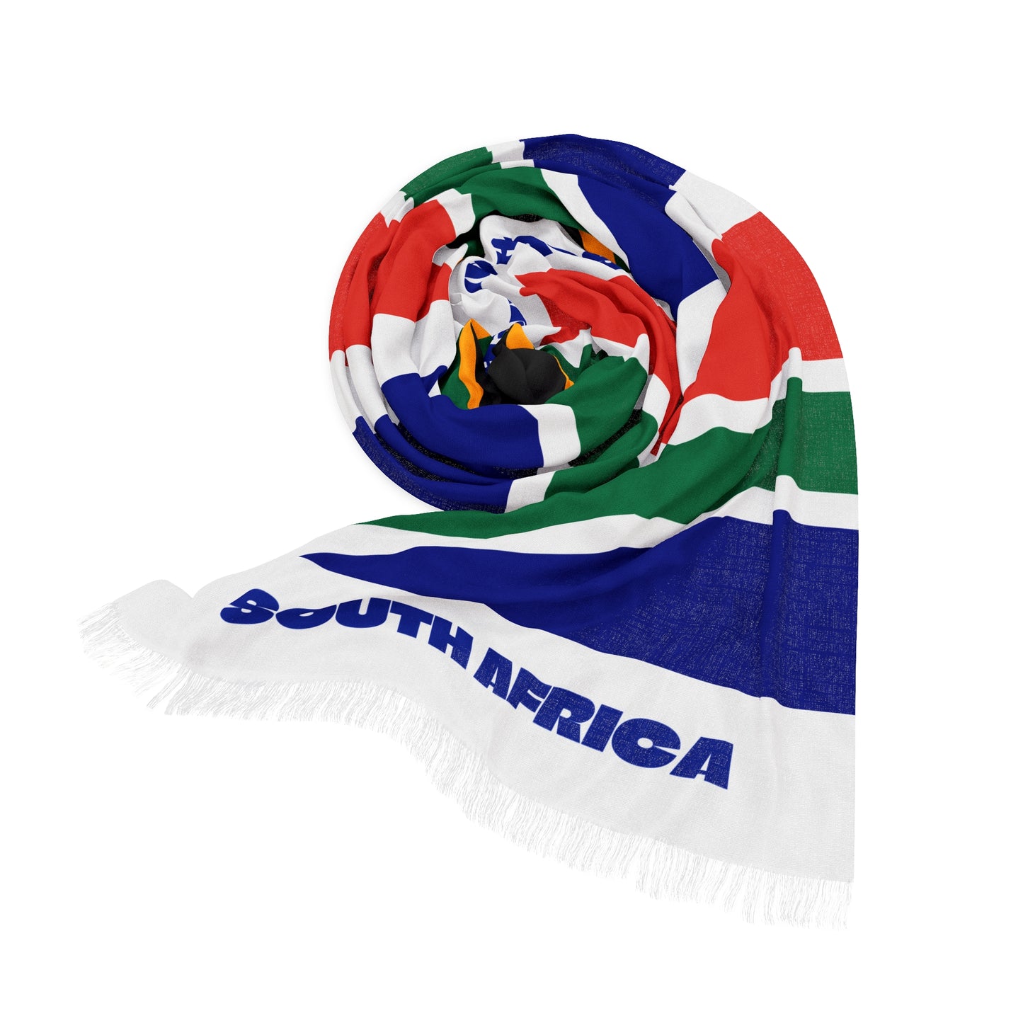 South Africa Soccer Scarf - South Africa Football Supporter Scarf with Flag (2026)