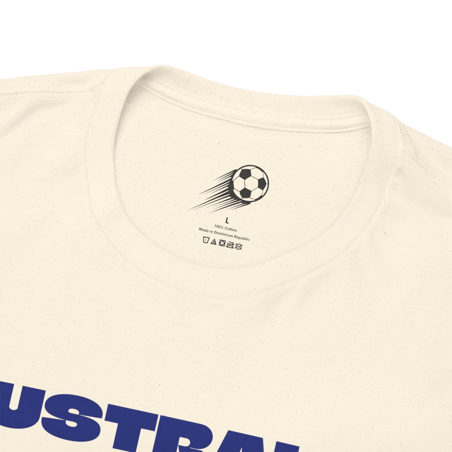 Australia Football T-Shirt - Unisex Australia Soccer Fan Tee with Flag (2026)