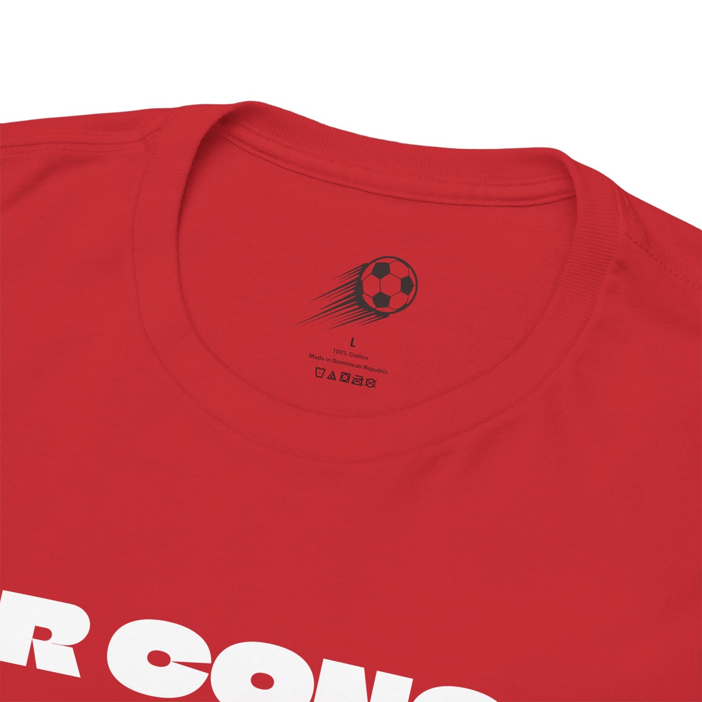 DR Congo Football T-Shirt - Unisex DR Congo Soccer Fan Tee with Flag (2026)