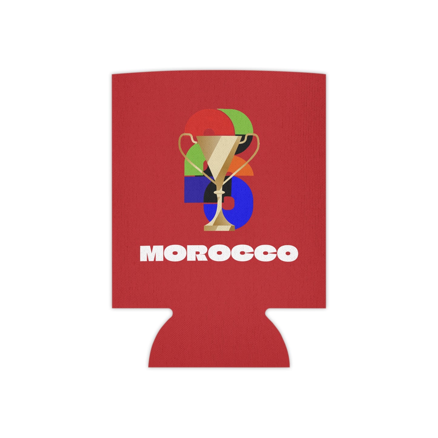 Morocco Soccer Can Cooler - Morocco Football Fan Koozie for Game Day (2026)
