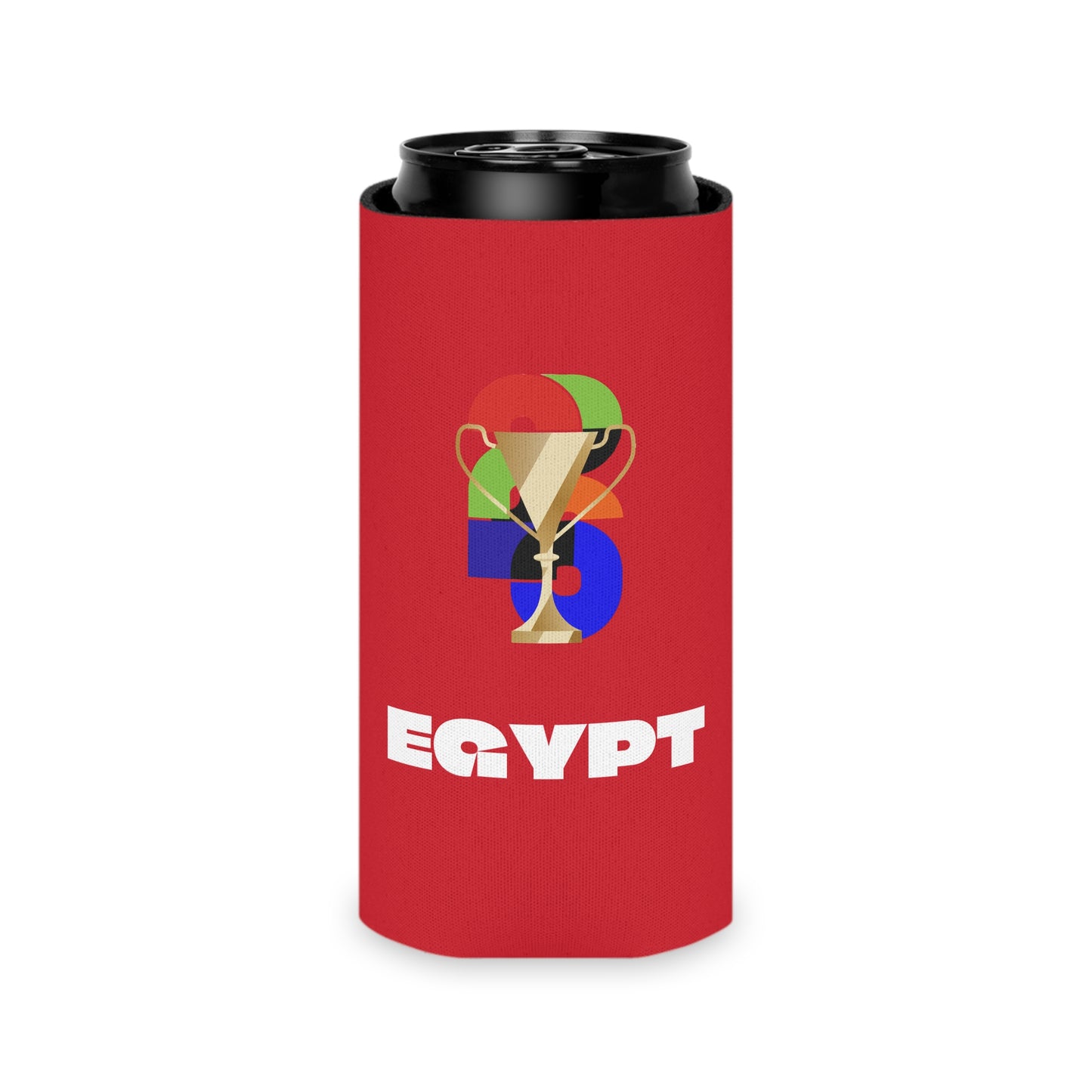Egypt Soccer Can Cooler - Egypt Football Fan Koozie for Game Day (2026)
