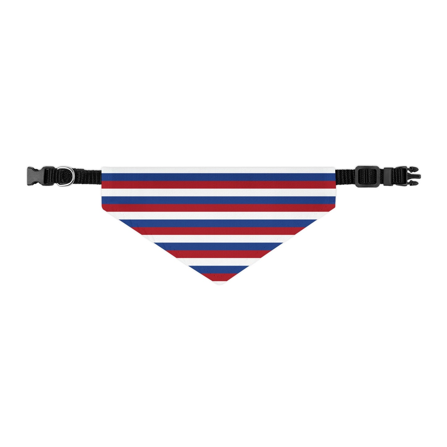 Netherlands Soccer Dog Bandana — Dutch Flag Snap-On Pet Bandana, Fan Gear