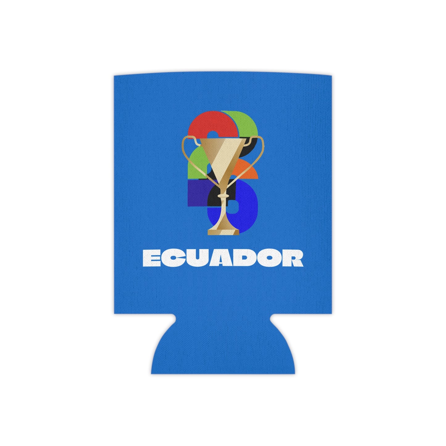 Ecuador Soccer Can Cooler - Ecuador Football Fan Koozie for Game Day (2026)