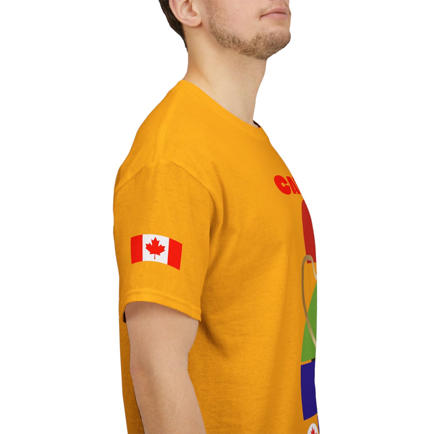 Canada Football T-Shirt - Unisex Canada Soccer Fan Tee with Flag (2026)