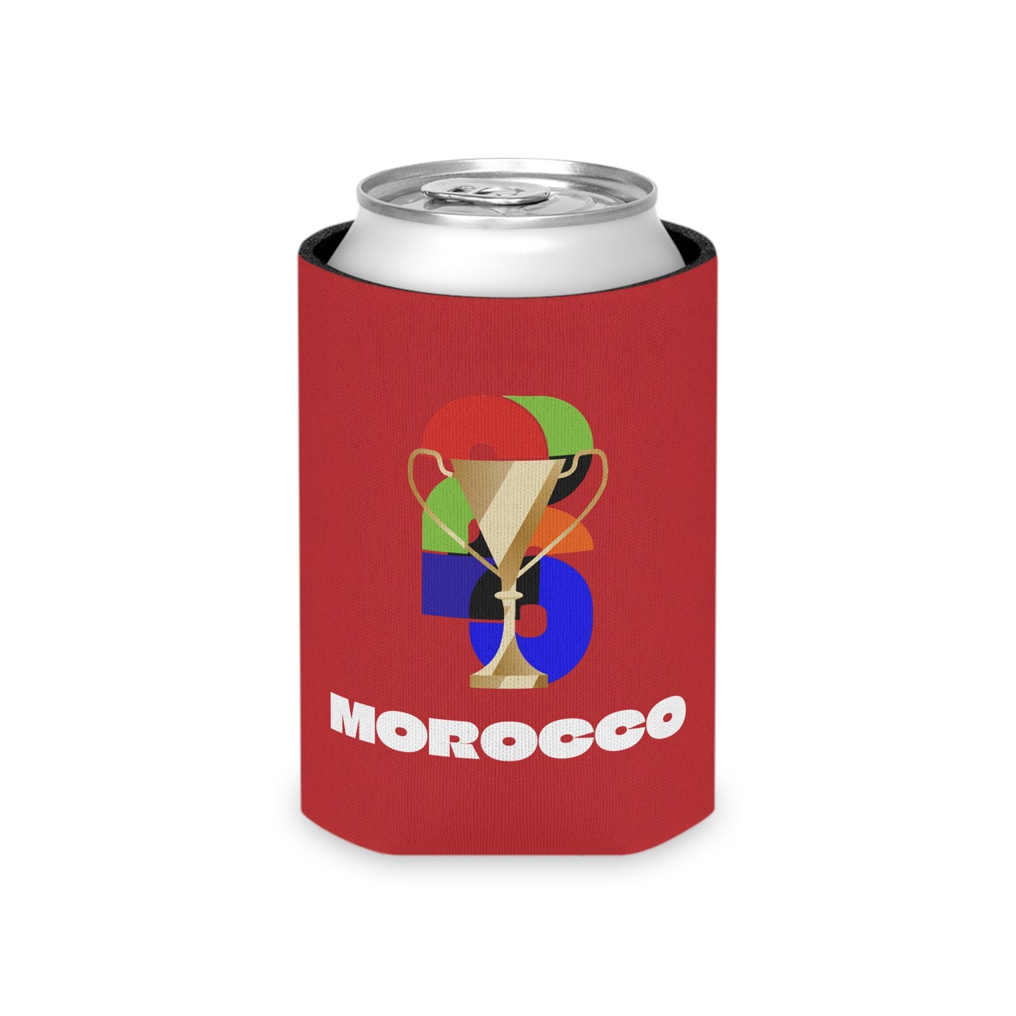 Morocco Soccer Can Cooler - Morocco Football Fan Koozie for Game Day (2026)