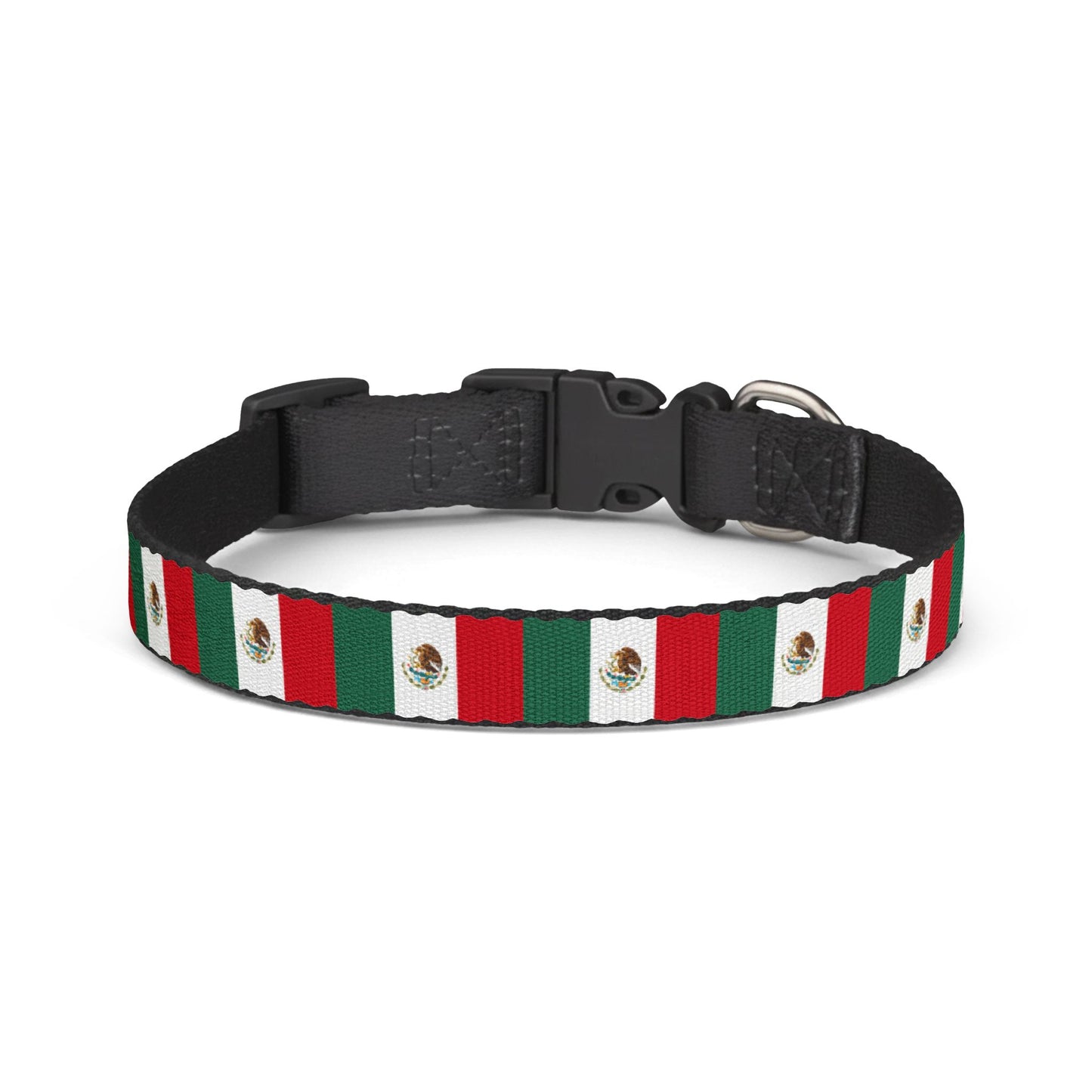 Mexico Soccer Dog Collar — Flag Clip-On Pet Collar