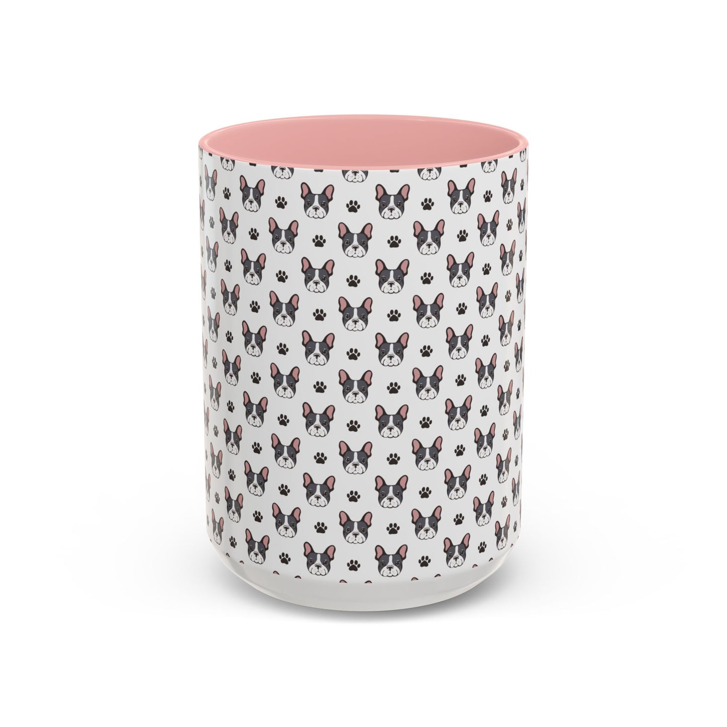 Cute French Bulldog Accent Coffee Mug | Pet Lover Gift, Animal Mug, Dog Lover Coffee Cup, Gift for Dog Owners, Frenchie Design