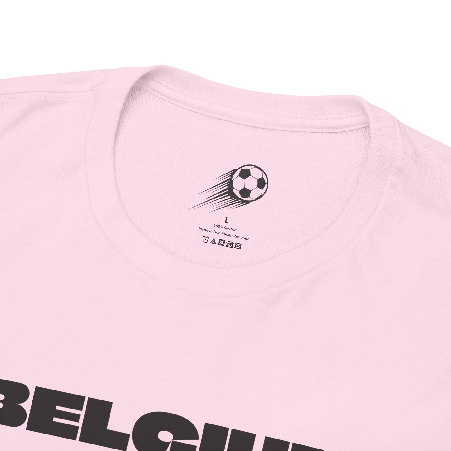 Belgium Football T-Shirt - Unisex Belgium Soccer Fan Tee with Flag (2026)