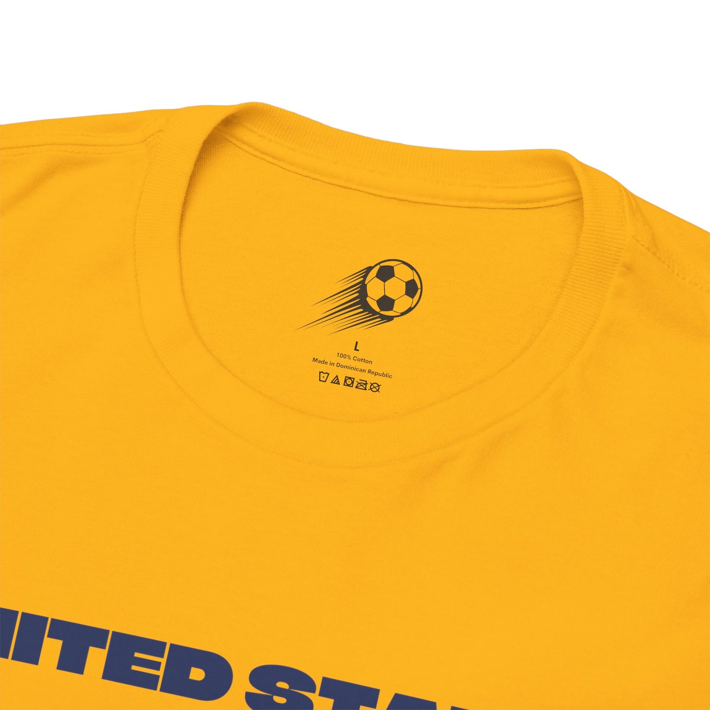 United States Football T-Shirt - Unisex United States Soccer Fan Tee with Flag (2026)
