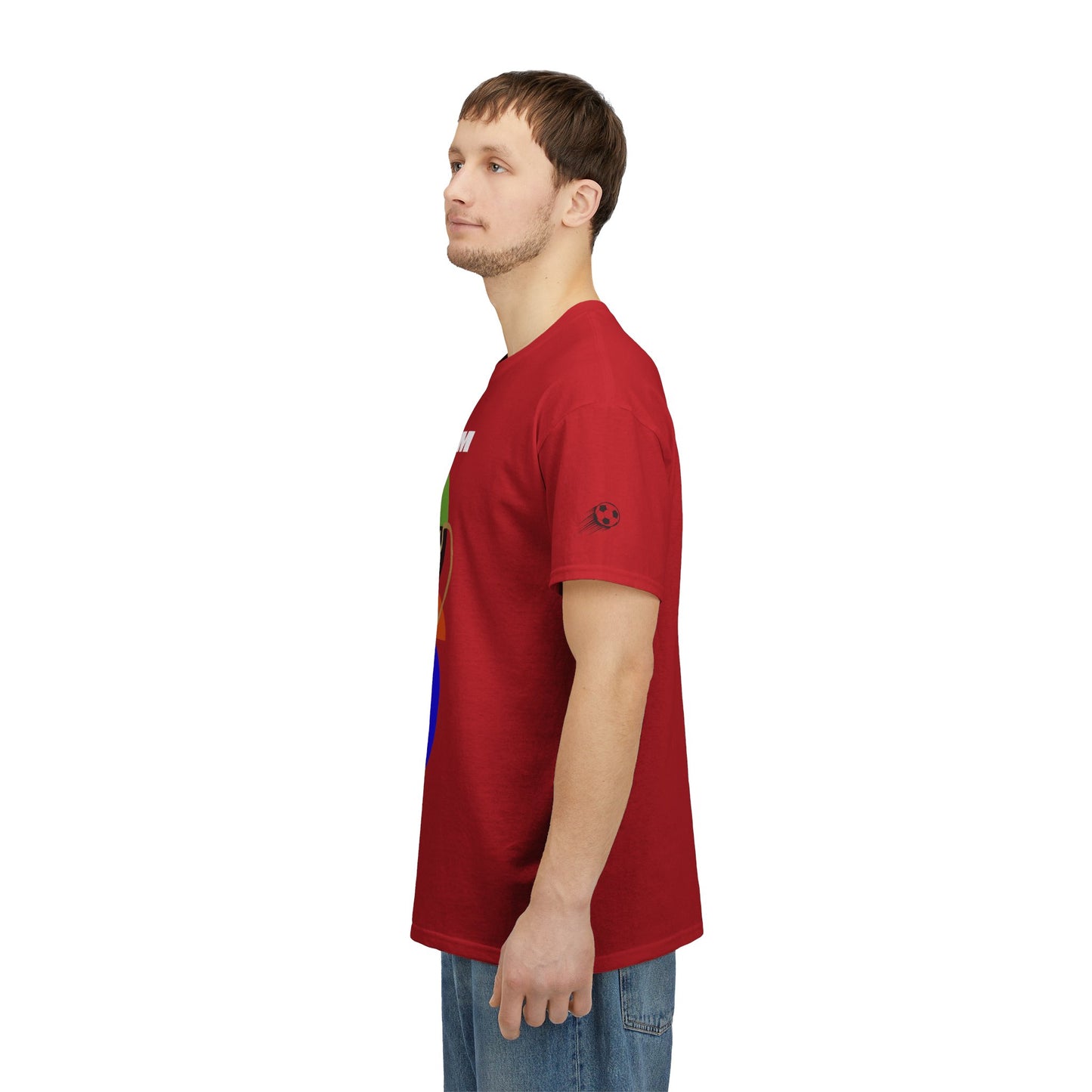 Belgium Football T-Shirt - Unisex Belgium Soccer Fan Tee with Flag (2026)