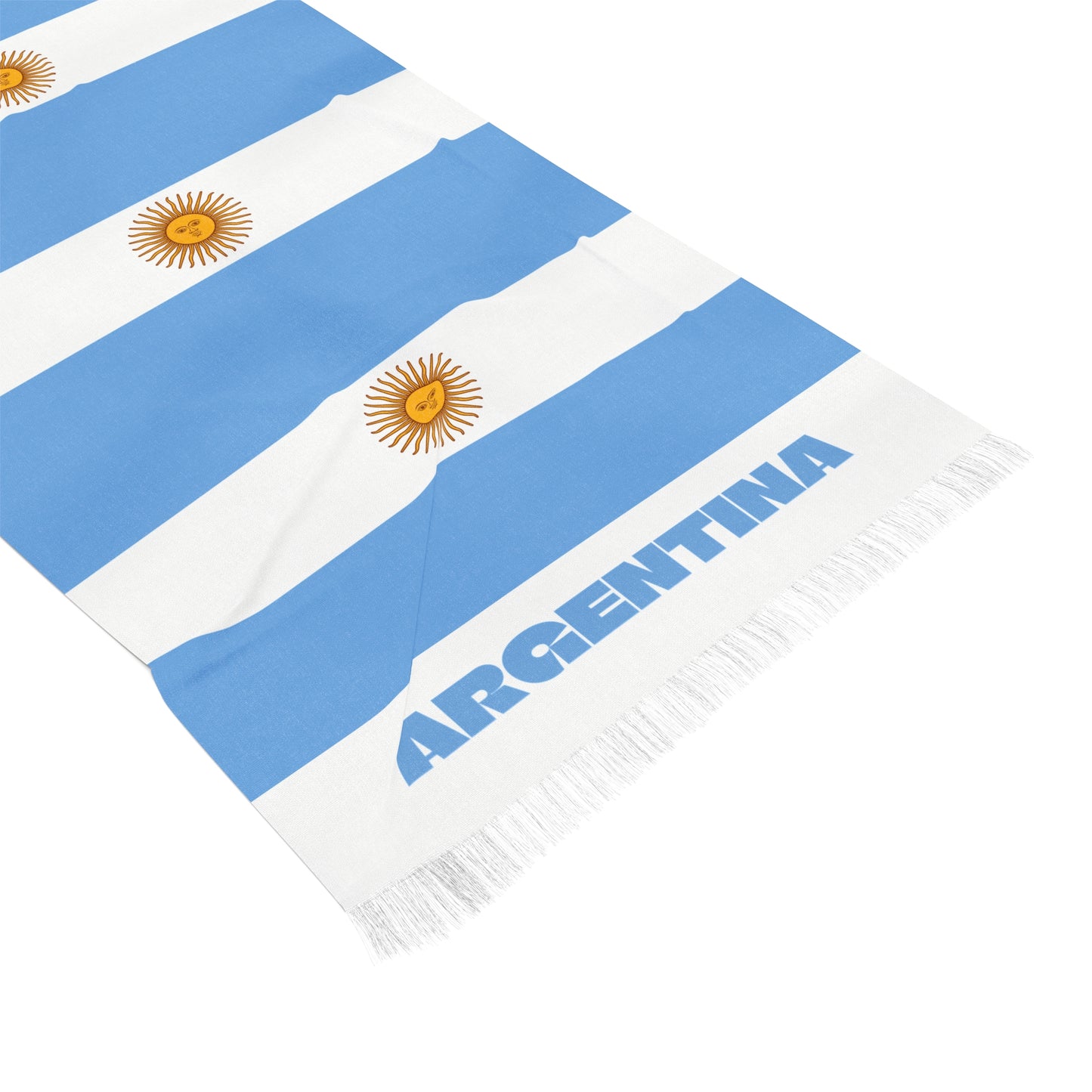 Argentina Soccer Scarf - Argentina Football Supporter Scarf with Flag (2026)