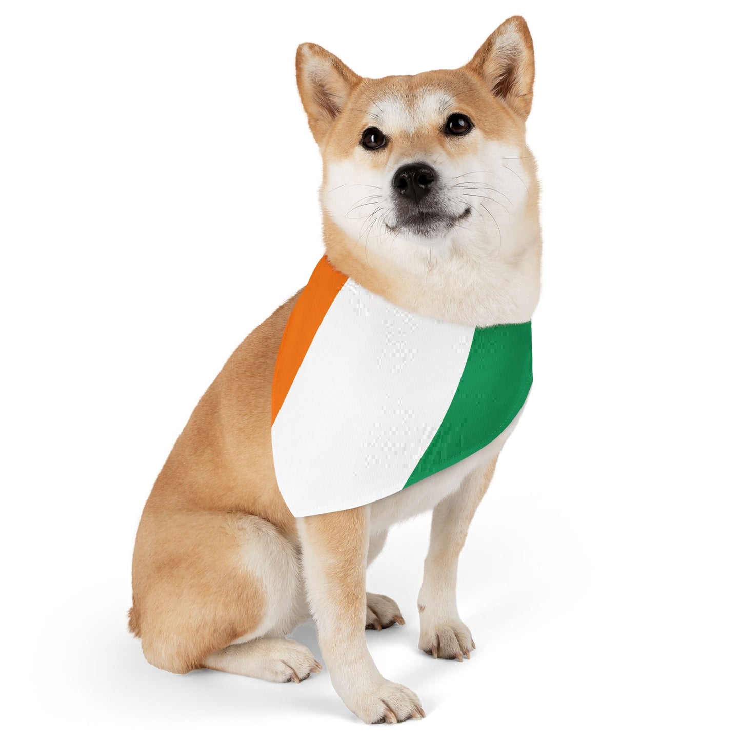 Ivory Coast Soccer Dog Bandana — Ivorian Flag Snap-On Pet Bandana, Fan Gear
