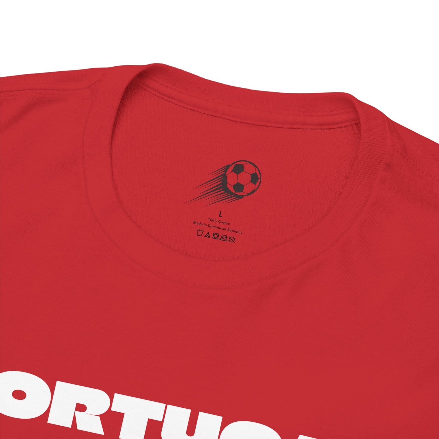 Portugal Football T-Shirt - Unisex Portugal Soccer Fan Tee with Flag (2026)