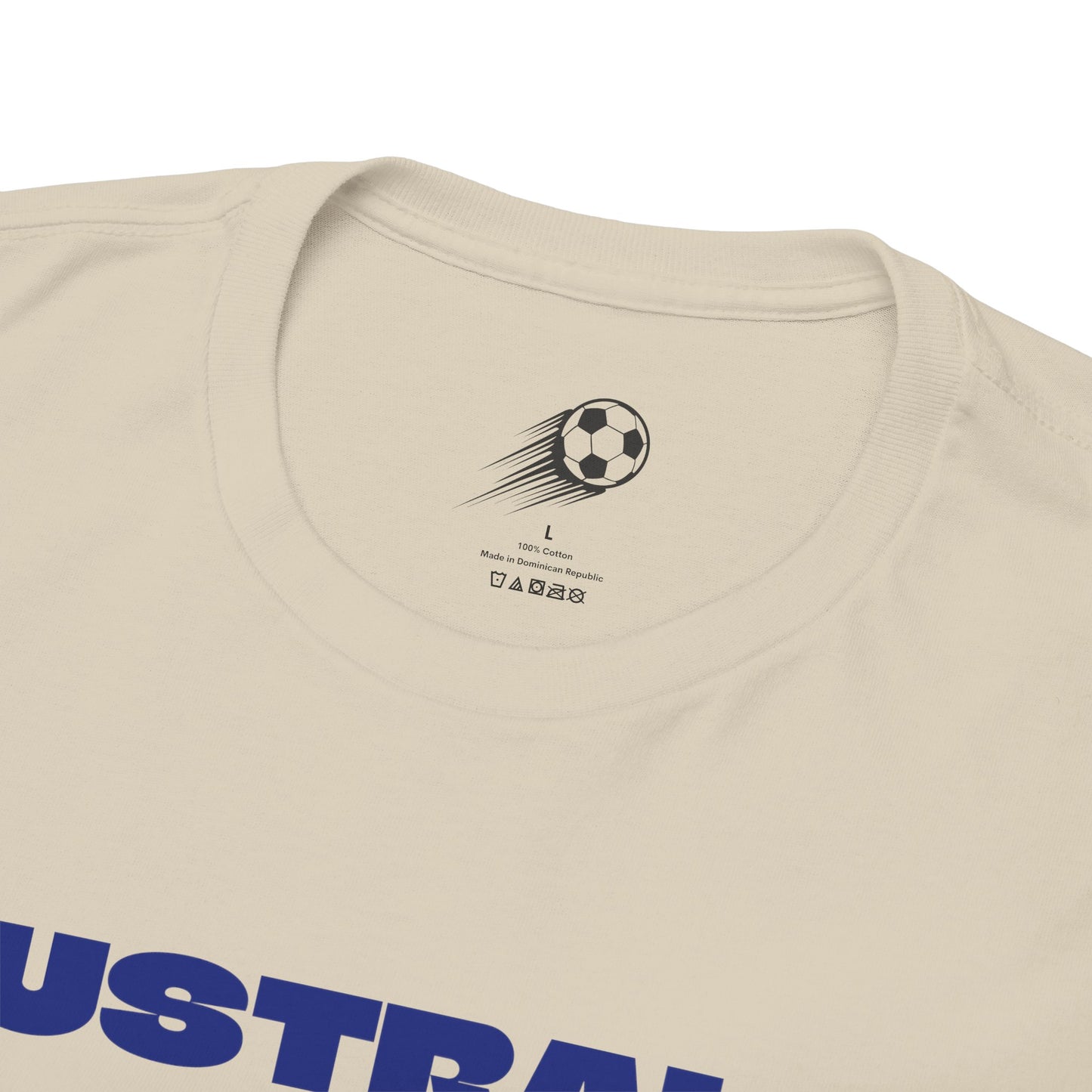 Australia Football T-Shirt - Unisex Australia Soccer Fan Tee with Flag (2026)