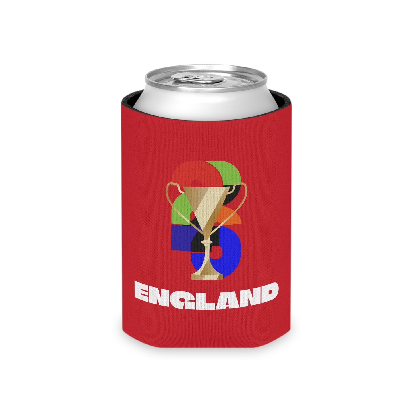 England Soccer Can Cooler - England Football Fan Koozie for Game Day (2026)