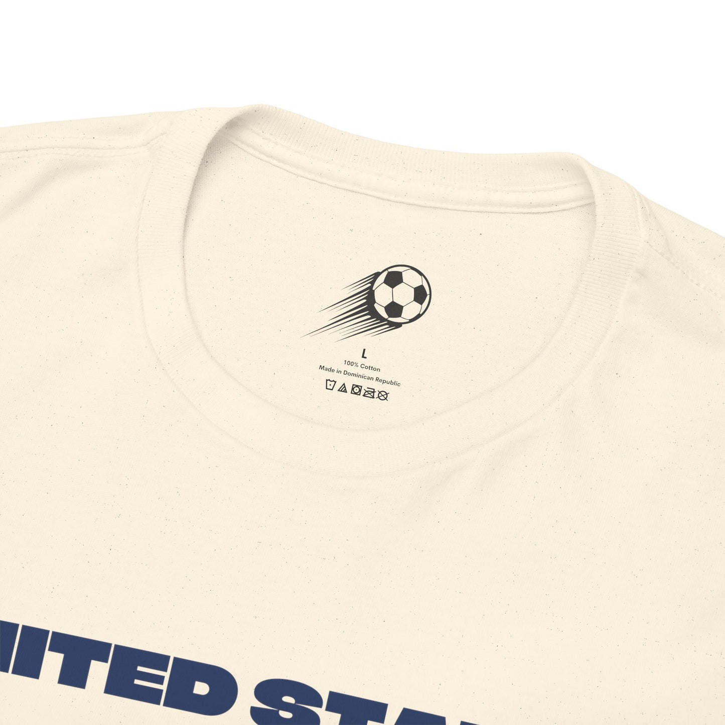 United States Football T-Shirt - Unisex United States Soccer Fan Tee with Flag (2026)