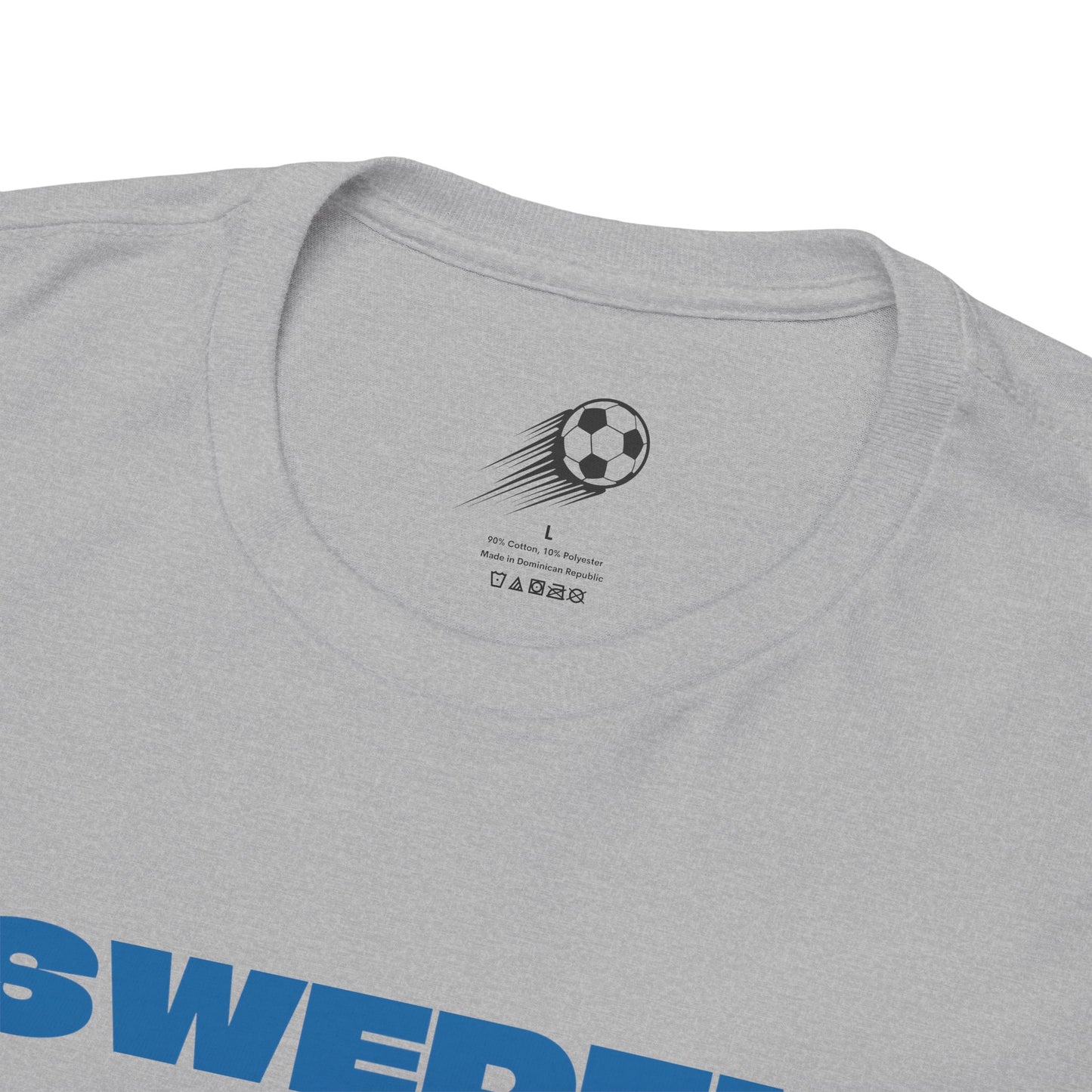Sweden Football T-Shirt - Unisex Sweden Soccer Fan Tee with Flag (2026)