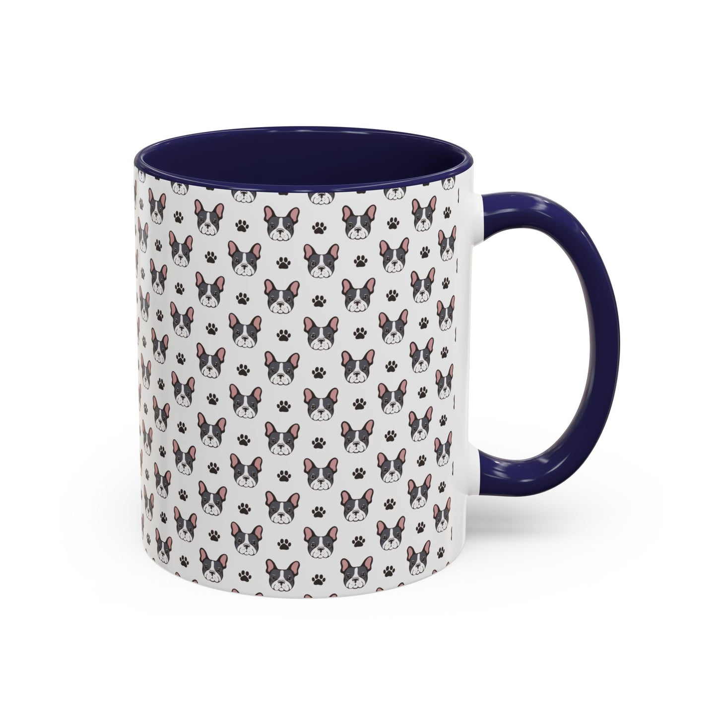 Cute French Bulldog Accent Coffee Mug | Pet Lover Gift, Animal Mug, Dog Lover Coffee Cup, Gift for Dog Owners, Frenchie Design