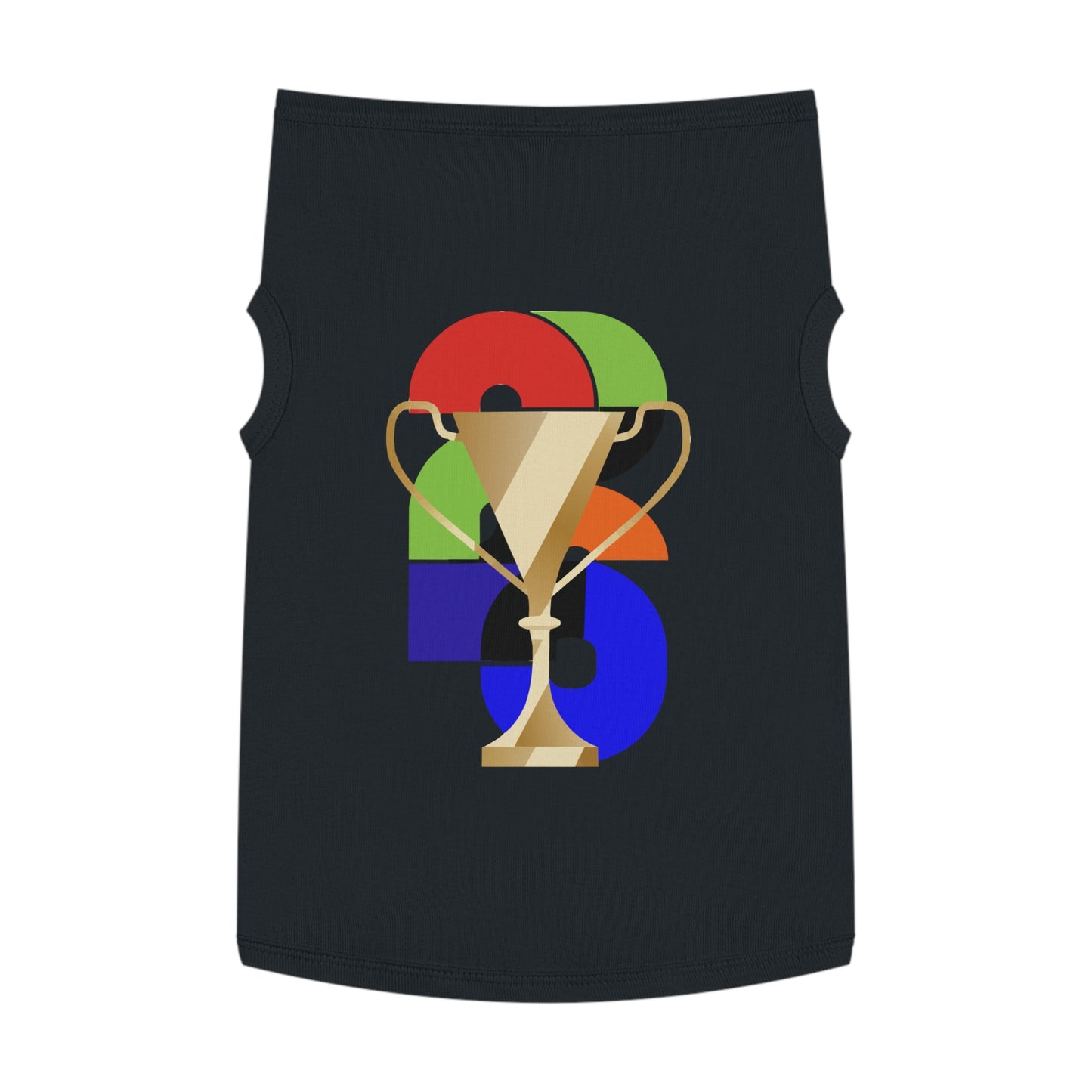 Soccer Dog Tank Top - Football Pet Tee with 2026 Trophy for Game Day & Watch Parties