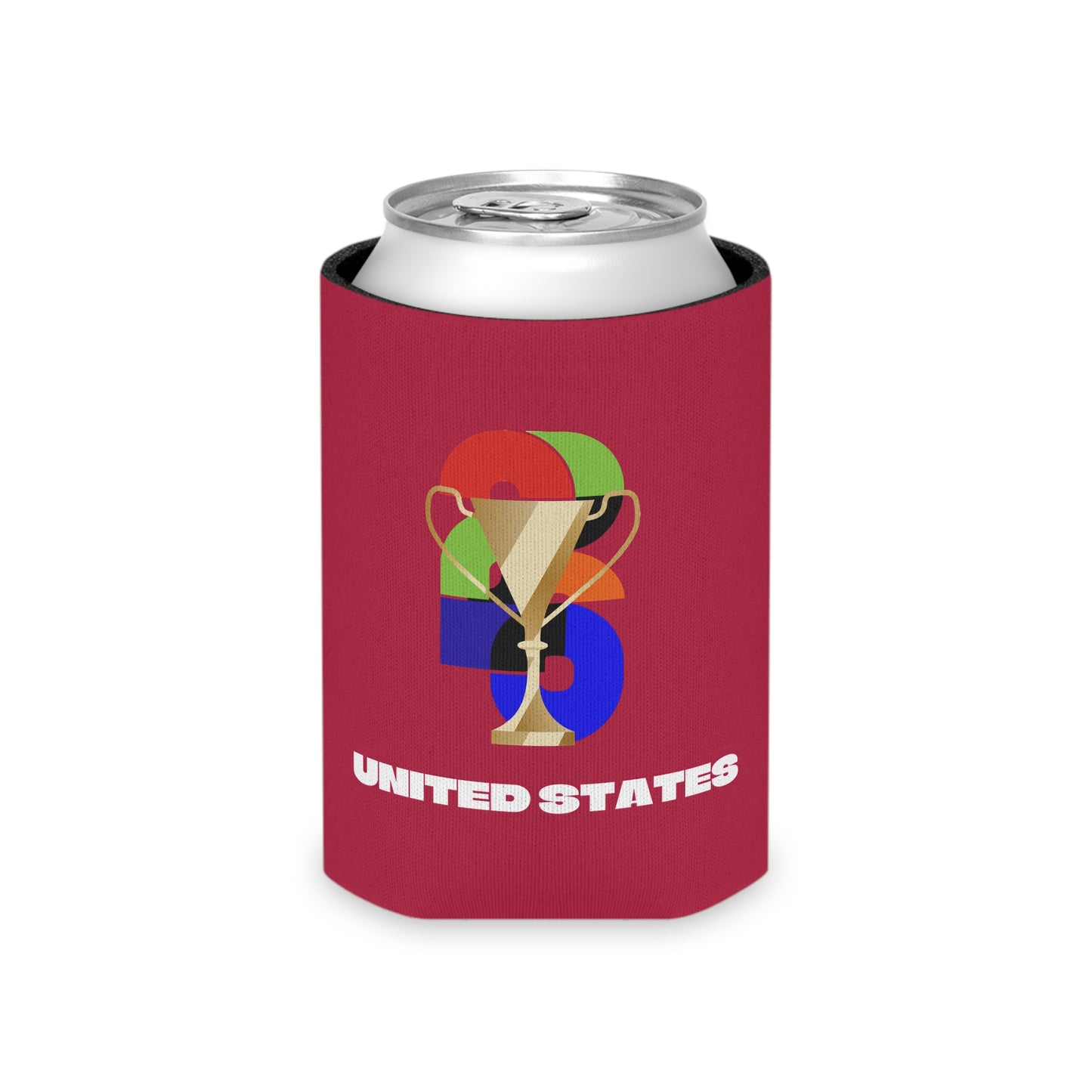USA Soccer Can Cooler - USA Football Fan Koozie for Game Day (2026)