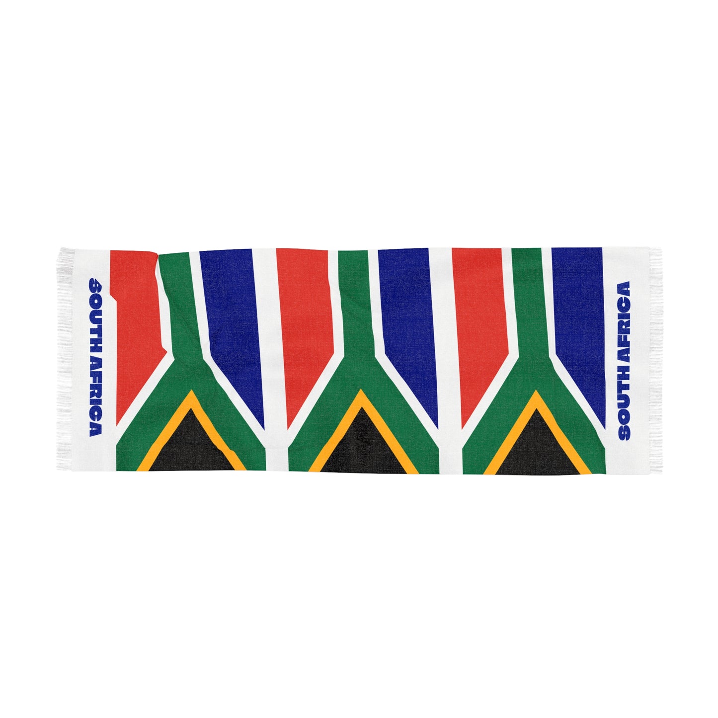 South Africa Soccer Scarf - South Africa Football Supporter Scarf with Flag (2026)