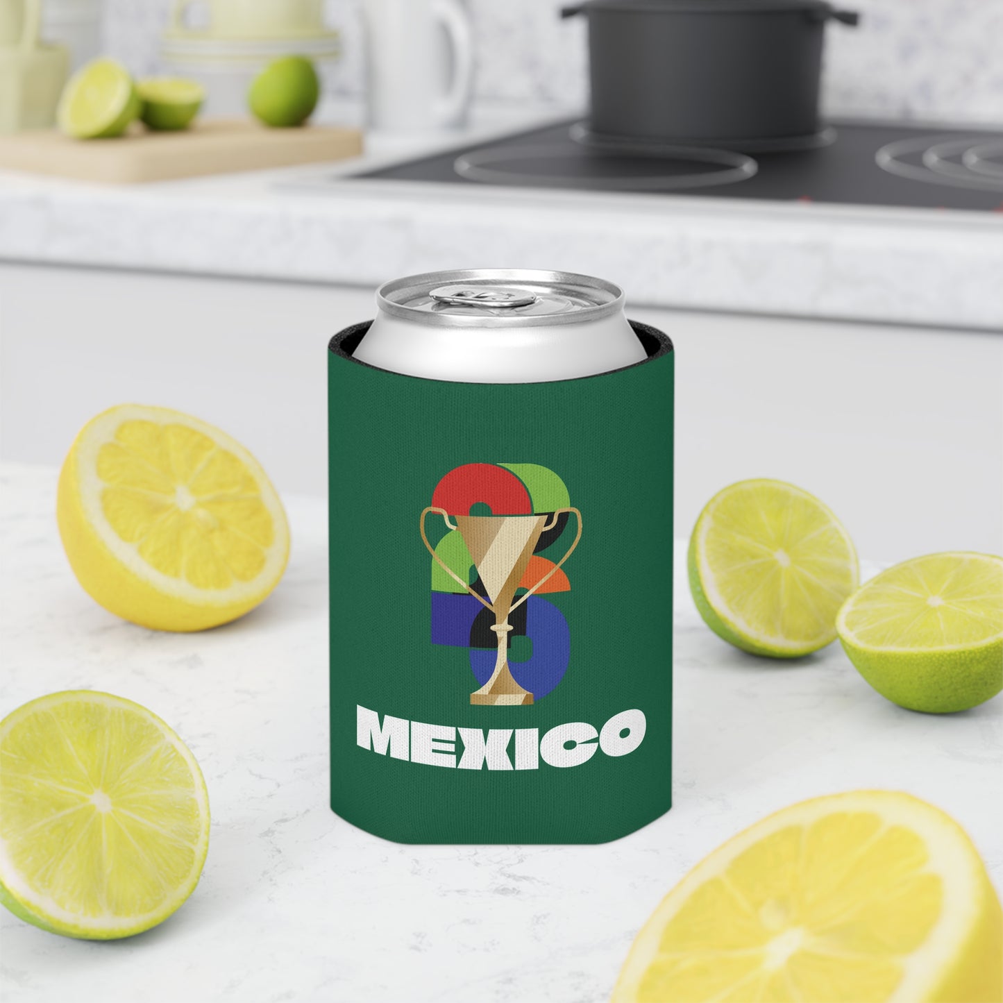 Mexico Soccer Can Cooler - Mexican Football Koozie for Game Day (2026)