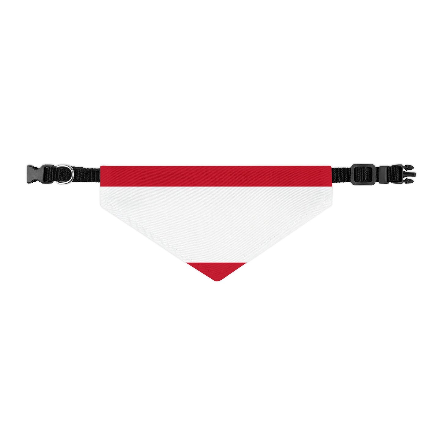 Austria Soccer Dog Bandana — Austrian Flag Snap-On Pet Bandana, Fan Gear