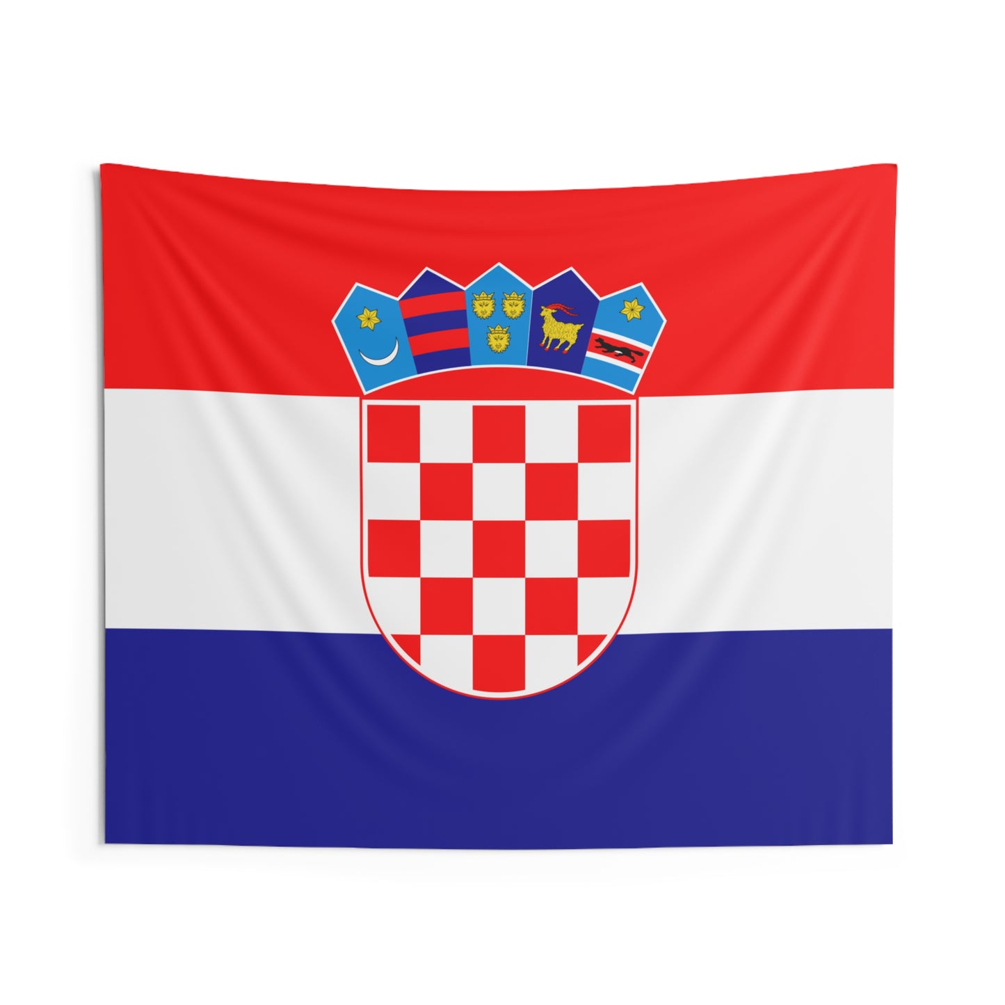 Croatia Soccer Tapestry - Croatia Flag Wall Banner for Game Day (2026)