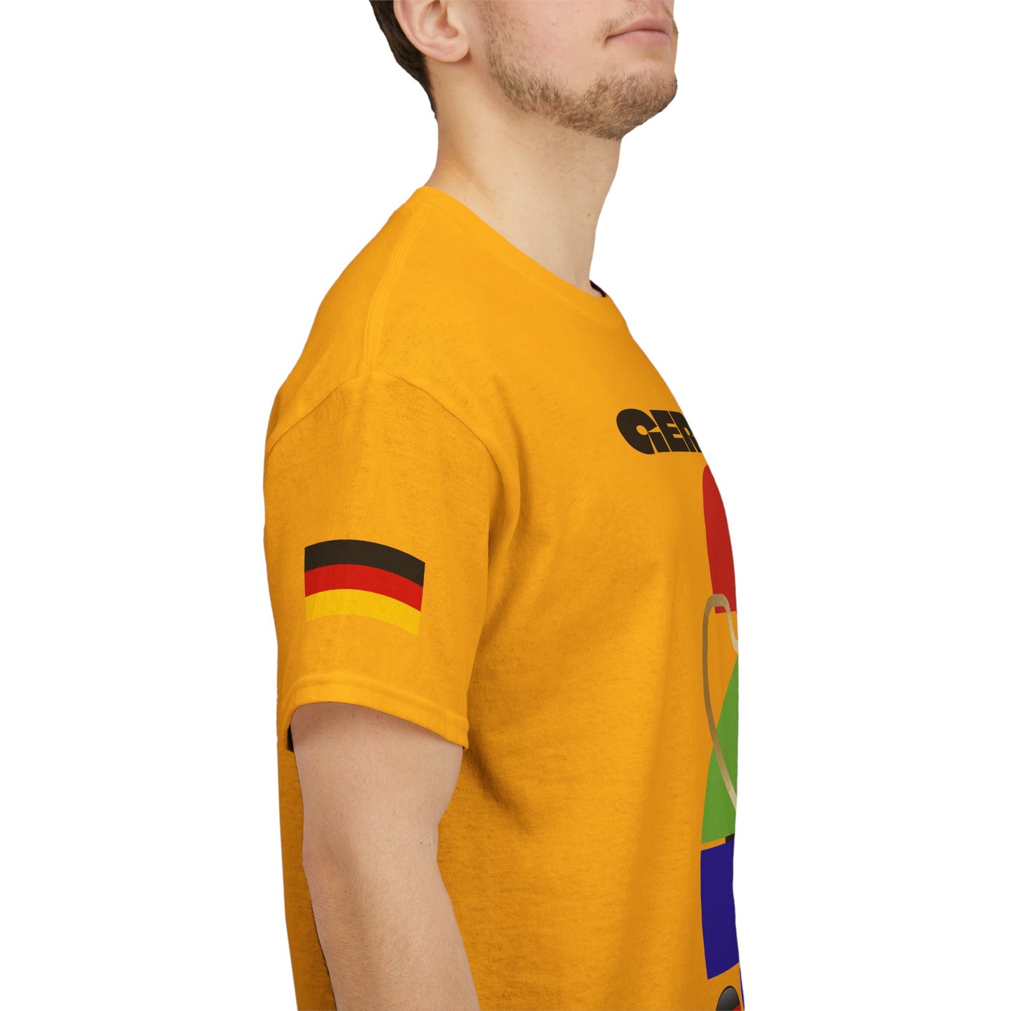 Germany Football T-Shirt - Unisex Germany Soccer Fan Tee with Flag (2026)