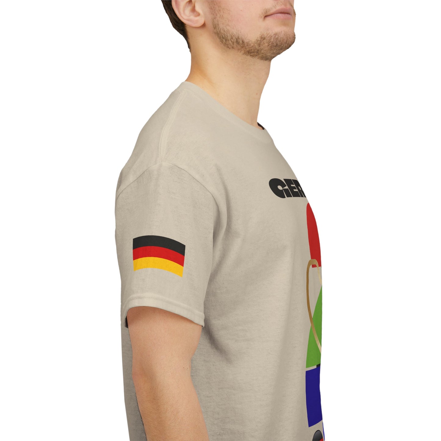 Germany Football T-Shirt - Unisex Germany Soccer Fan Tee with Flag (2026)