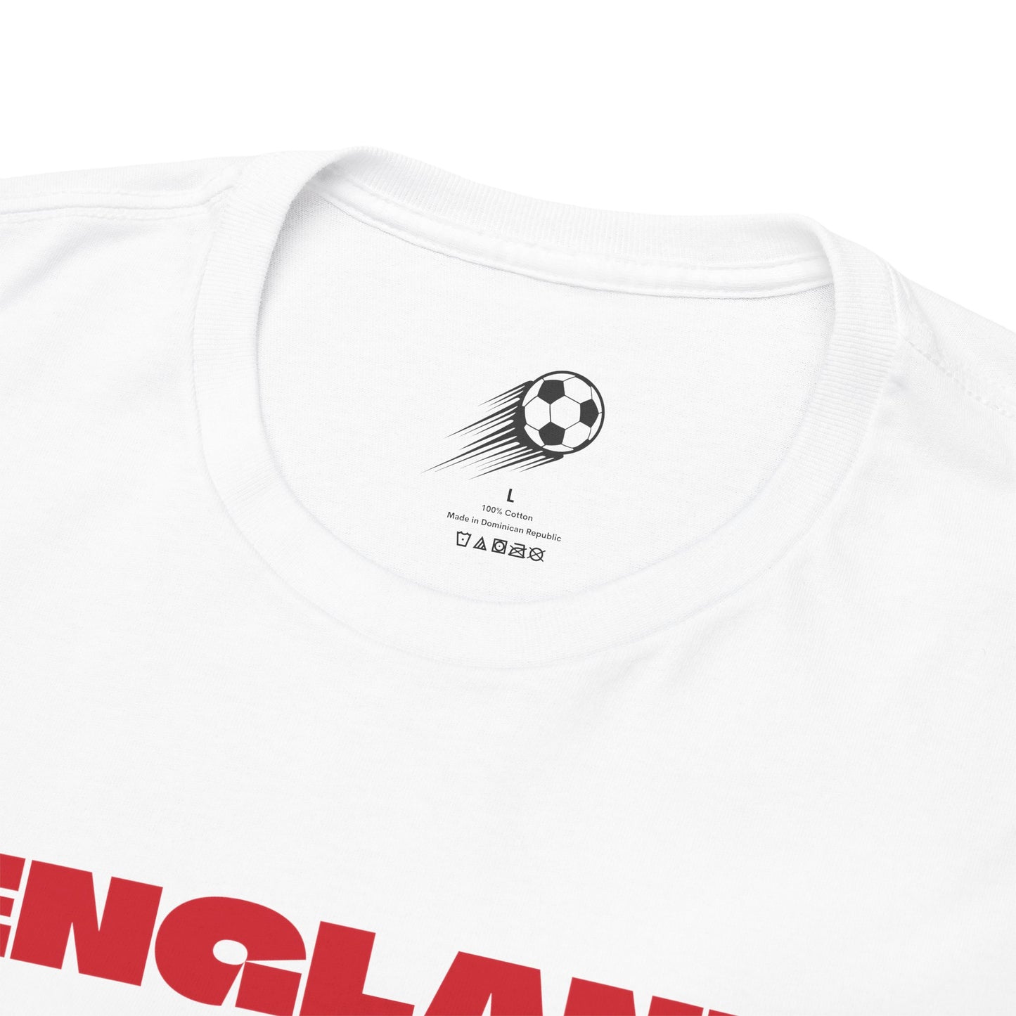England Football T-Shirt - Unisex England Soccer Fan Tee with Flag (2026)
