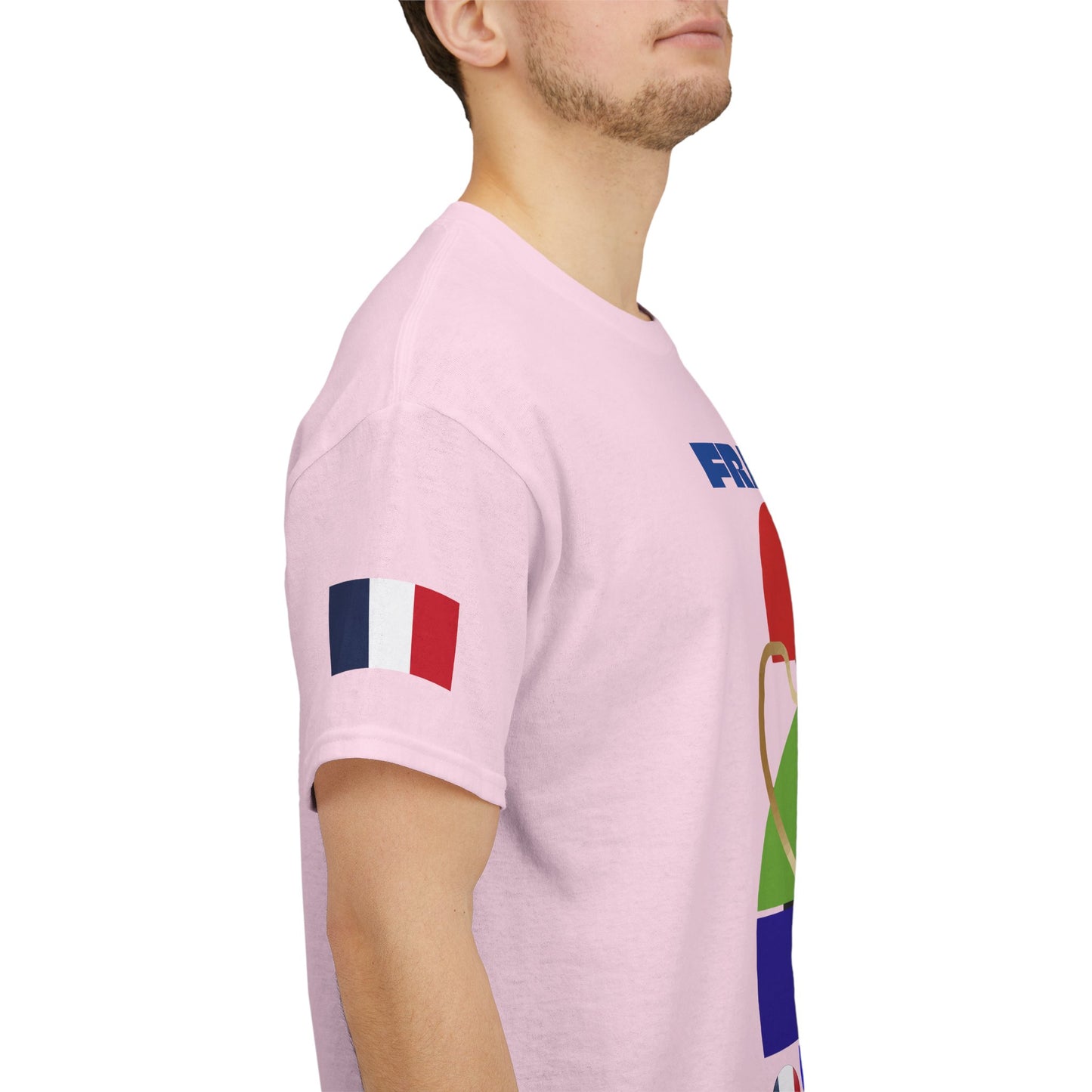 France Football T-Shirt - Unisex France Soccer Fan Tee with Flag (2026)