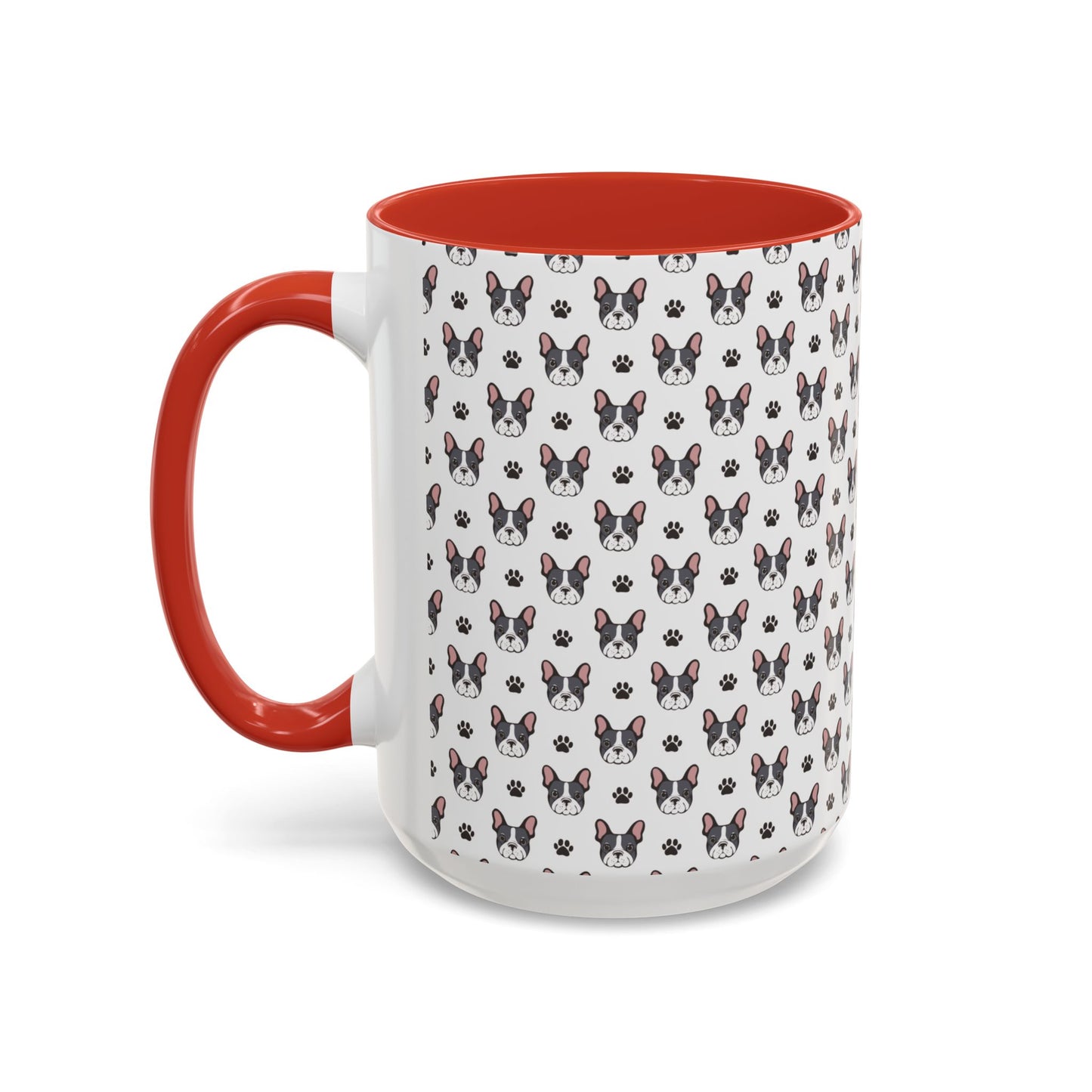 Cute French Bulldog Accent Coffee Mug | Pet Lover Gift, Animal Mug, Dog Lover Coffee Cup, Gift for Dog Owners, Frenchie Design