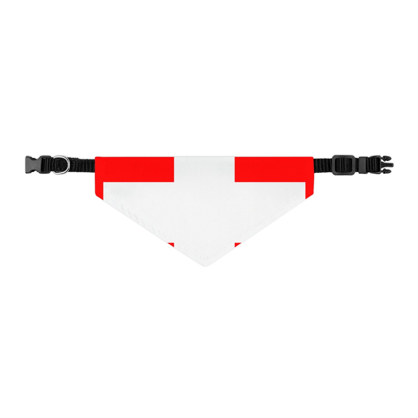 Switzerland Soccer Dog Bandana — Swiss Flag Snap-On Pet Bandana, Fan Gear