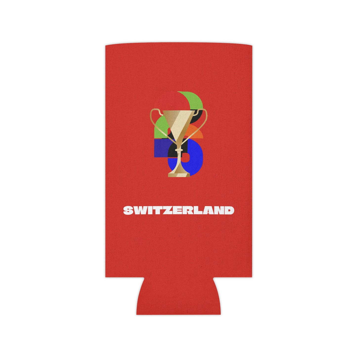 Switzerland Soccer Can Cooler - Switzerland Football Fan Koozie for Game Day (2026)