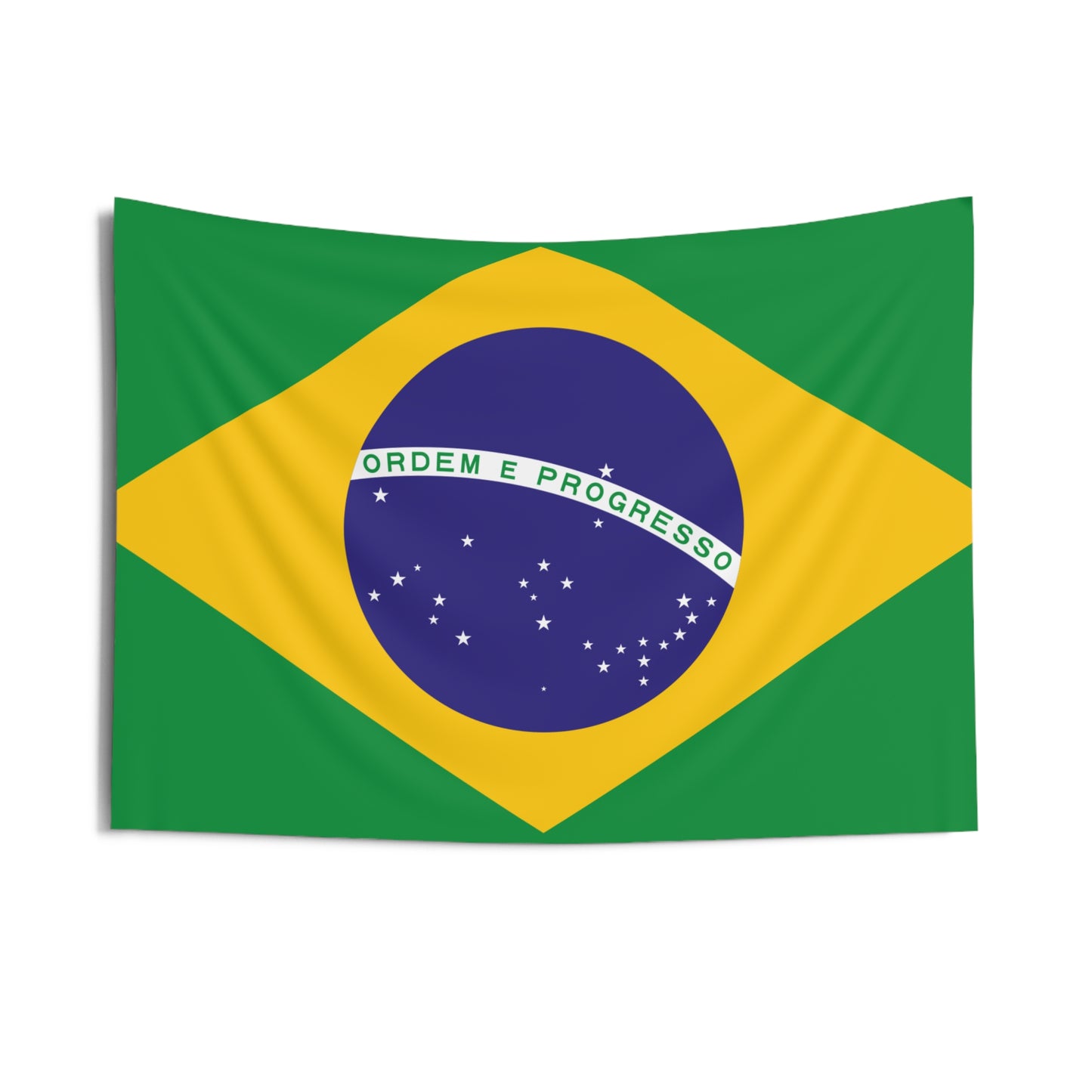 Brazil Soccer Tapestry - Brazil Flag Wall Banner for Game Day (2026)