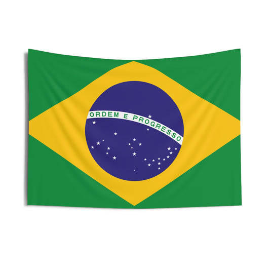 Brazil Soccer Tapestry - Brazil Flag Wall Banner for Game Day (2026)
