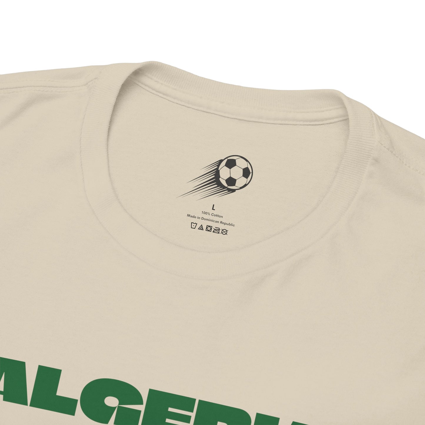 Algeria Football T-Shirt - Unisex Algeria Soccer Fan Tee with Flag (2026)