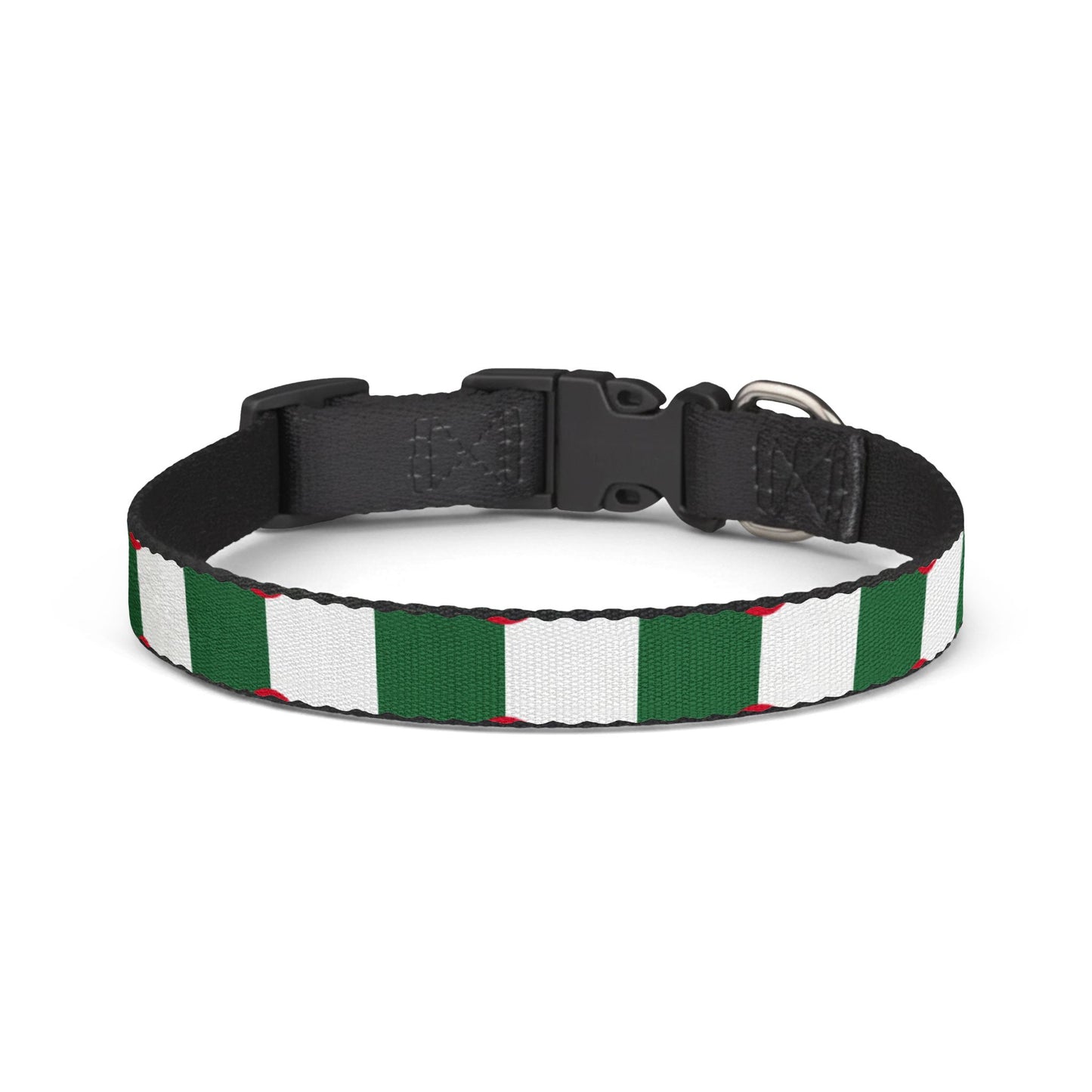 Algeria Soccer Dog Collar — Algerian Flag Clip-On Pet Collar, Fan Gear