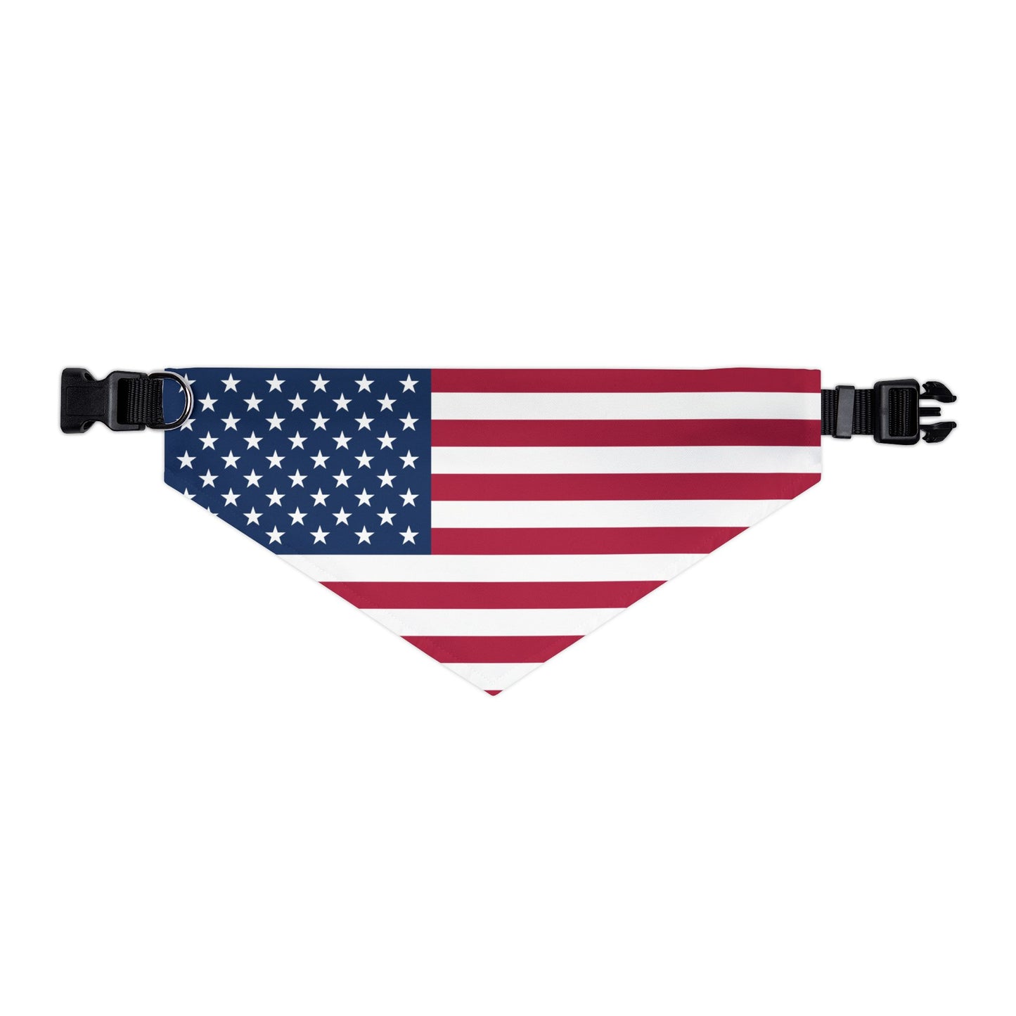 United States Soccer Dog Collar — American Flag Grid Clip-On Pet Collar, Fan Gear